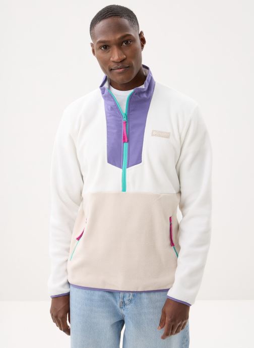 Columbia Sweats zippés Sequoia Grove™ Half Zip Fleece homme blanc