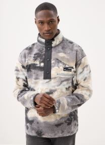 Fleece truien Helvetia™ II Printed Half Snap Fleece heren grijs
