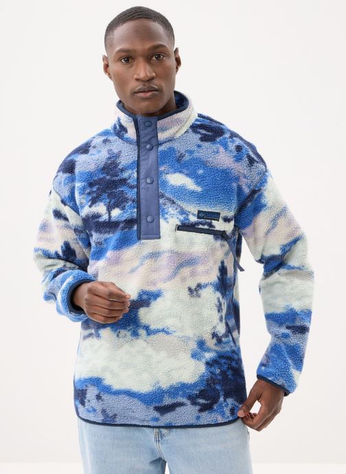 Columbia Pulls polaires Helvetia™ II Printed Half Snap Fleece homme bleu
