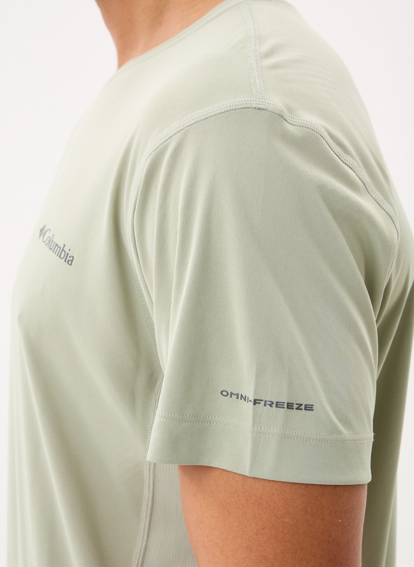 Tee-shirts manches courtes Zero Rules™ Light SS Crew homme vert Columbia Tee-shirts manches courtes Zero Rules™ Light SS Crew homme vert SAFARI