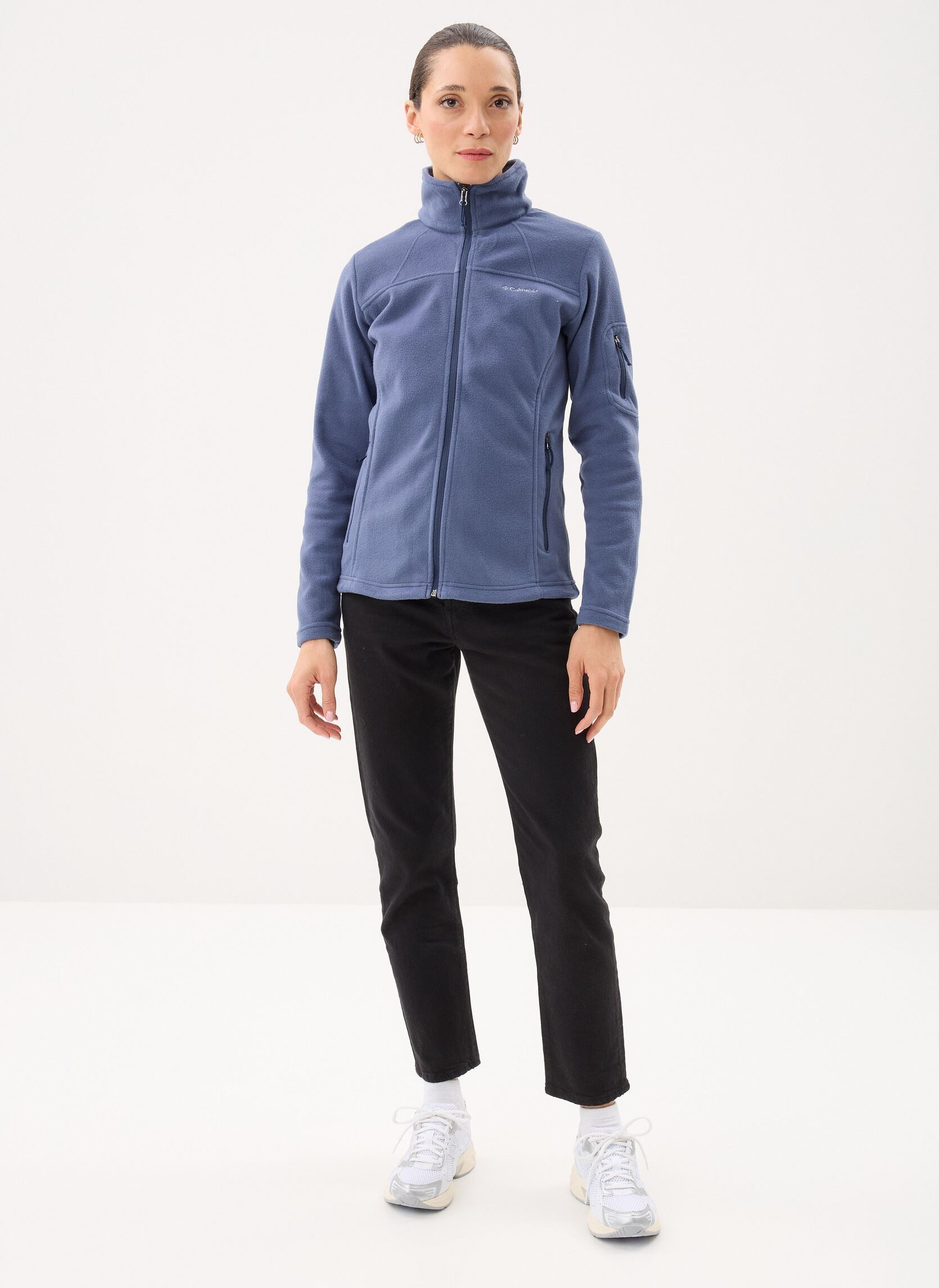 Fleece truien Fast Trek™ II Jacket dames blauw Columbia Fleece truien Fast Trek™ II Jacket dames blauw NOCTURNAL