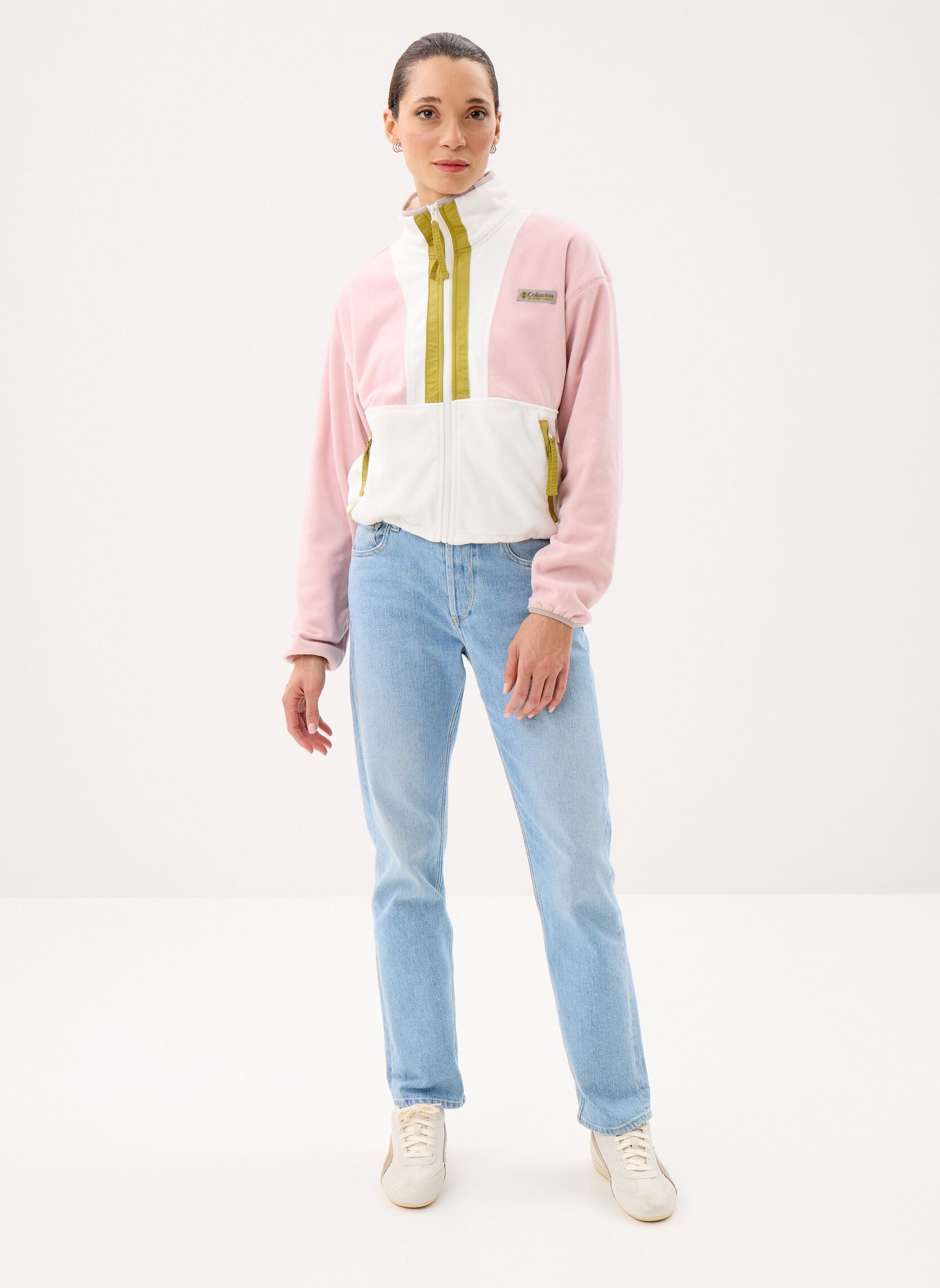 Fleece-Pullover Backbowl™ II Full Zip Fleece damen rosa Columbia Fleece-Pullover Backbowl™ II Full Zip Fleece damen rosa PINK AGATE, SEA SALT, PEPPERCO