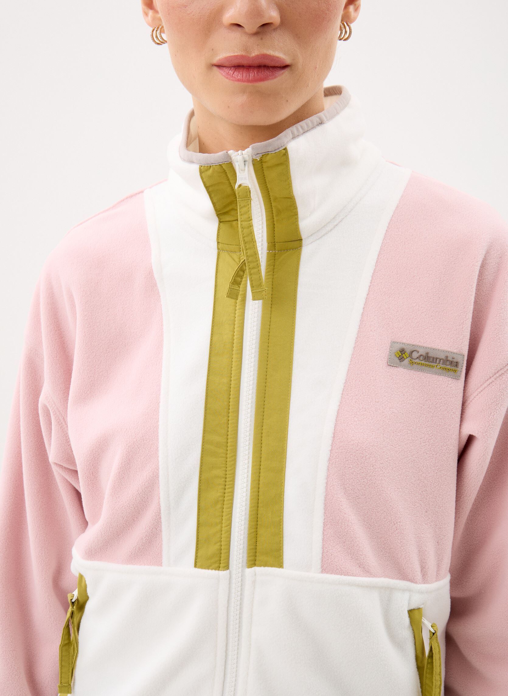 Fleece-Pullover Backbowl™ II Full Zip Fleece damen rosa Columbia Fleece-Pullover Backbowl™ II Full Zip Fleece damen rosa PINK AGATE, SEA SALT, PEPPERCO
