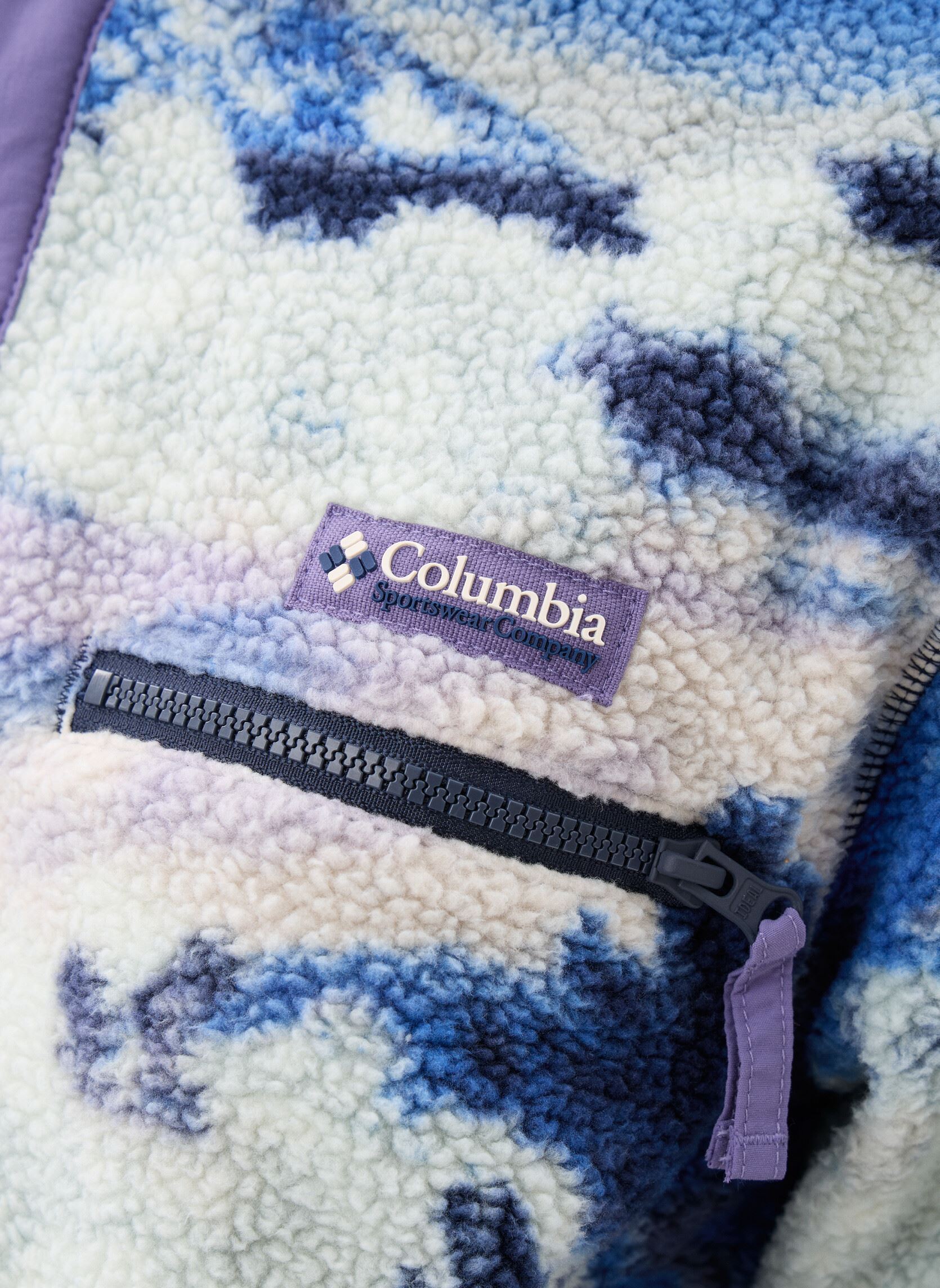 Pulls polaire Helvetia™ II Printed Cropped Half Snap femme bleu Columbia Pulls polaire Helvetia™ II Printed Cropped Half Snap femme bleu NOCTURNAL, DREAMING