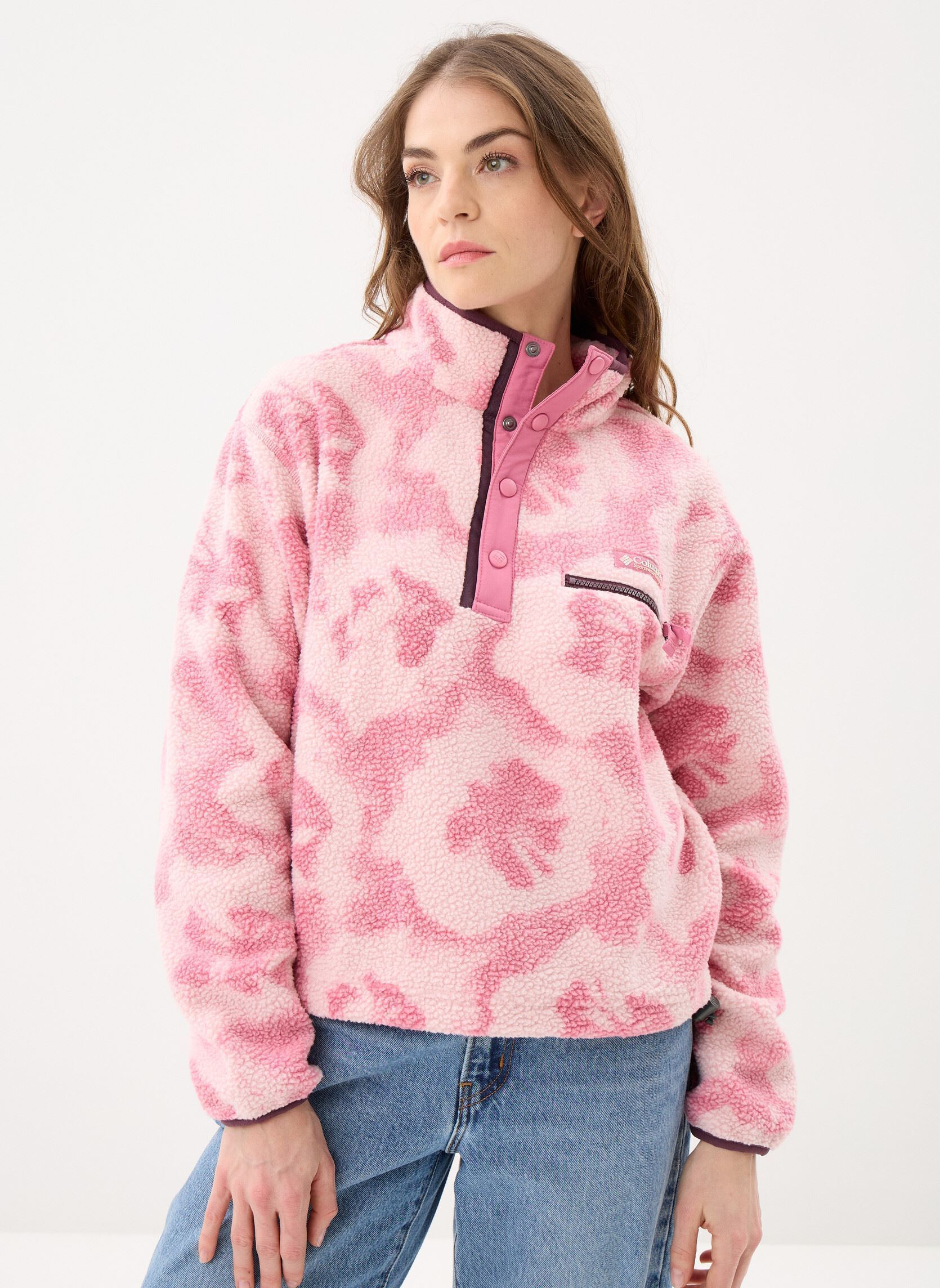 Vêtements Columbia Helvetia™ II Printed Cropped Half Snap pour Femme