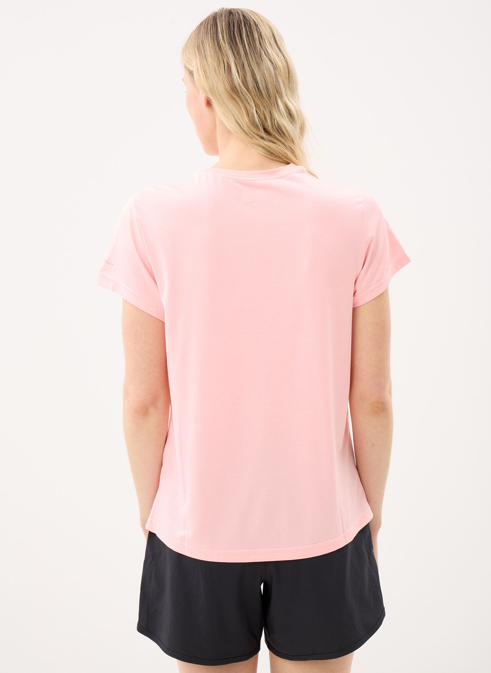 Tee-shirts manches courtes BlueVista Hill™ SS Crew femme rose Columbia Tee-shirts manches courtes BlueVista Hill™ SS Crew femme rose Pink Sand Heather