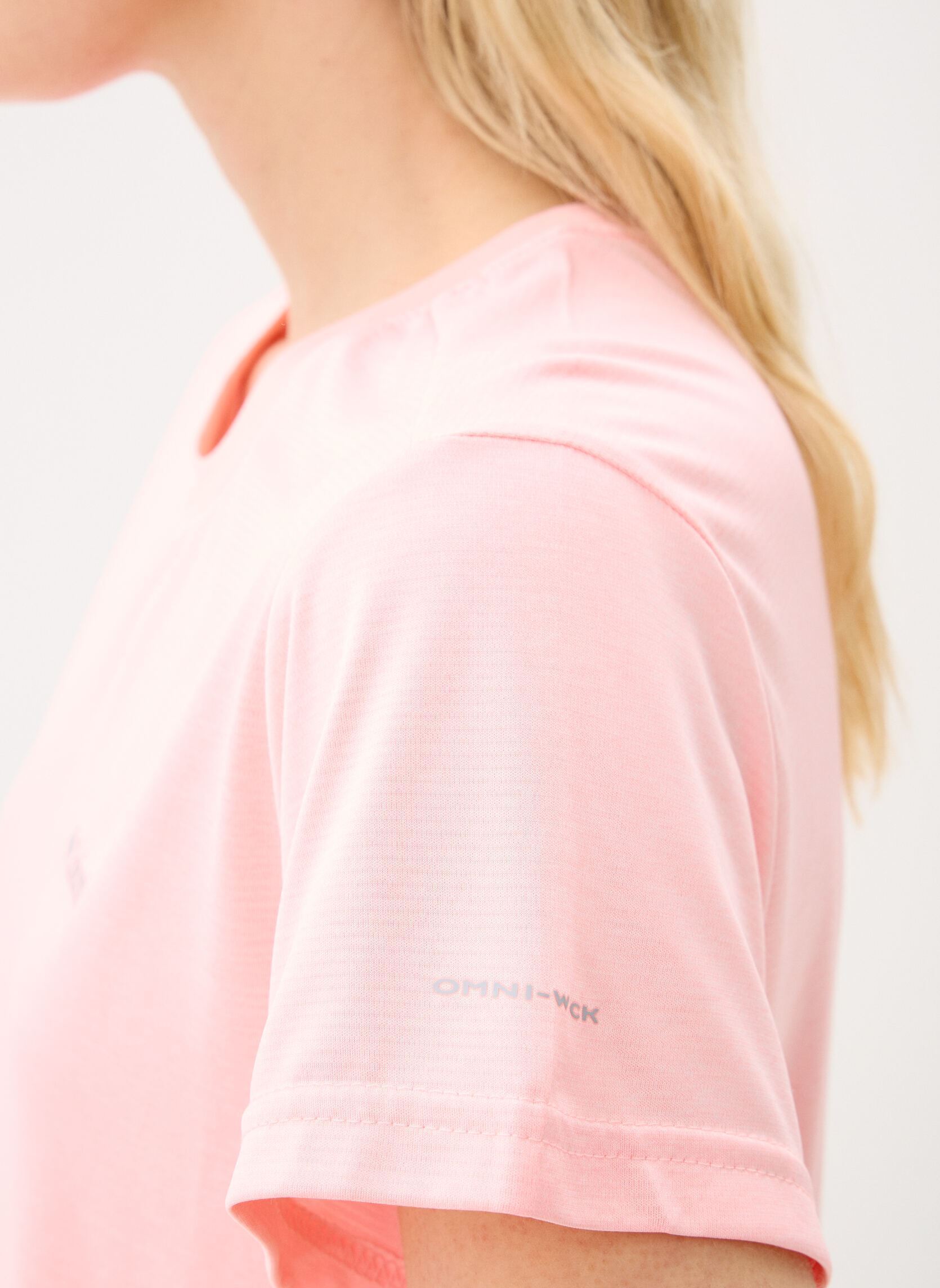 Tee-shirts manches courtes BlueVista Hill™ SS Crew femme rose Columbia Tee-shirts manches courtes BlueVista Hill™ SS Crew femme rose Pink Sand Heather