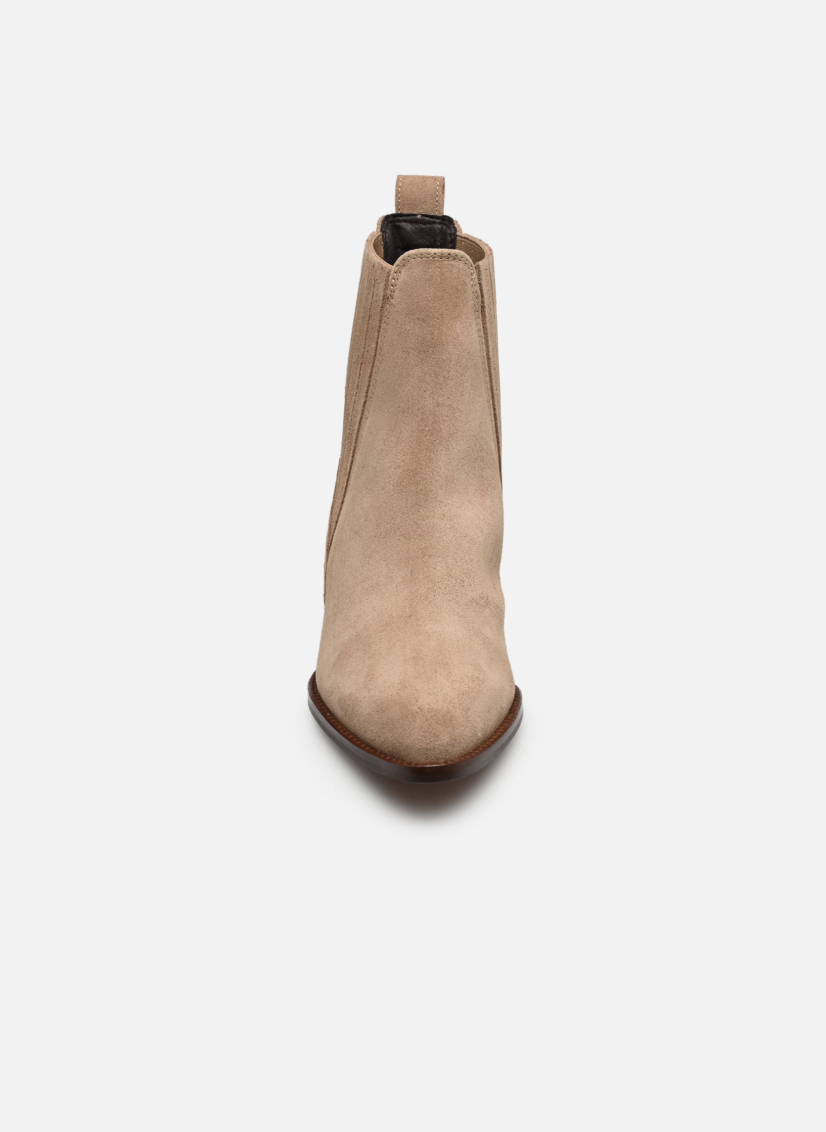 Cowboy boots BAILEY dames beige Jonak Cowboy boots BAILEY dames beige Croute taupe