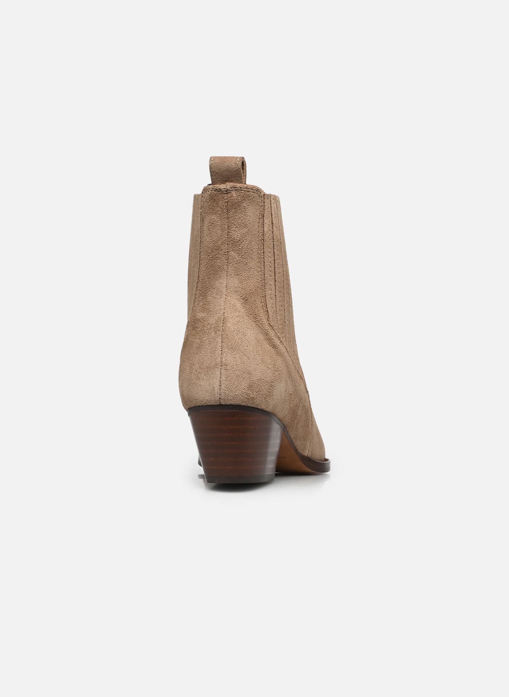 Cowboy boots BAILEY dames beige Jonak Cowboy boots BAILEY dames beige Croute taupe