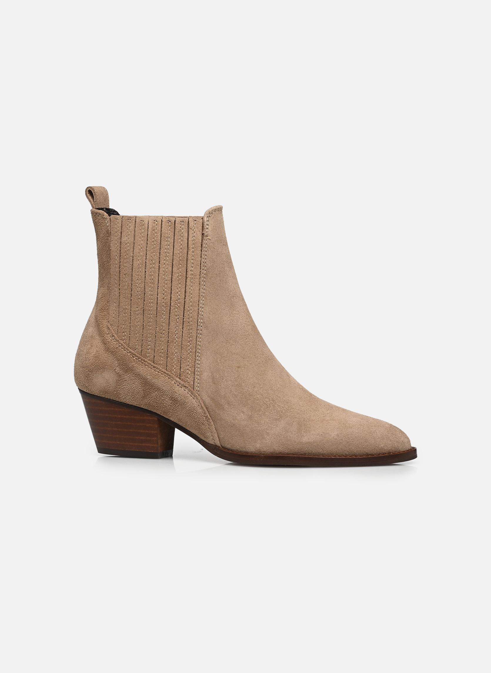 Cowboy boots BAILEY dames beige Jonak Cowboy boots BAILEY dames beige Croute taupe
