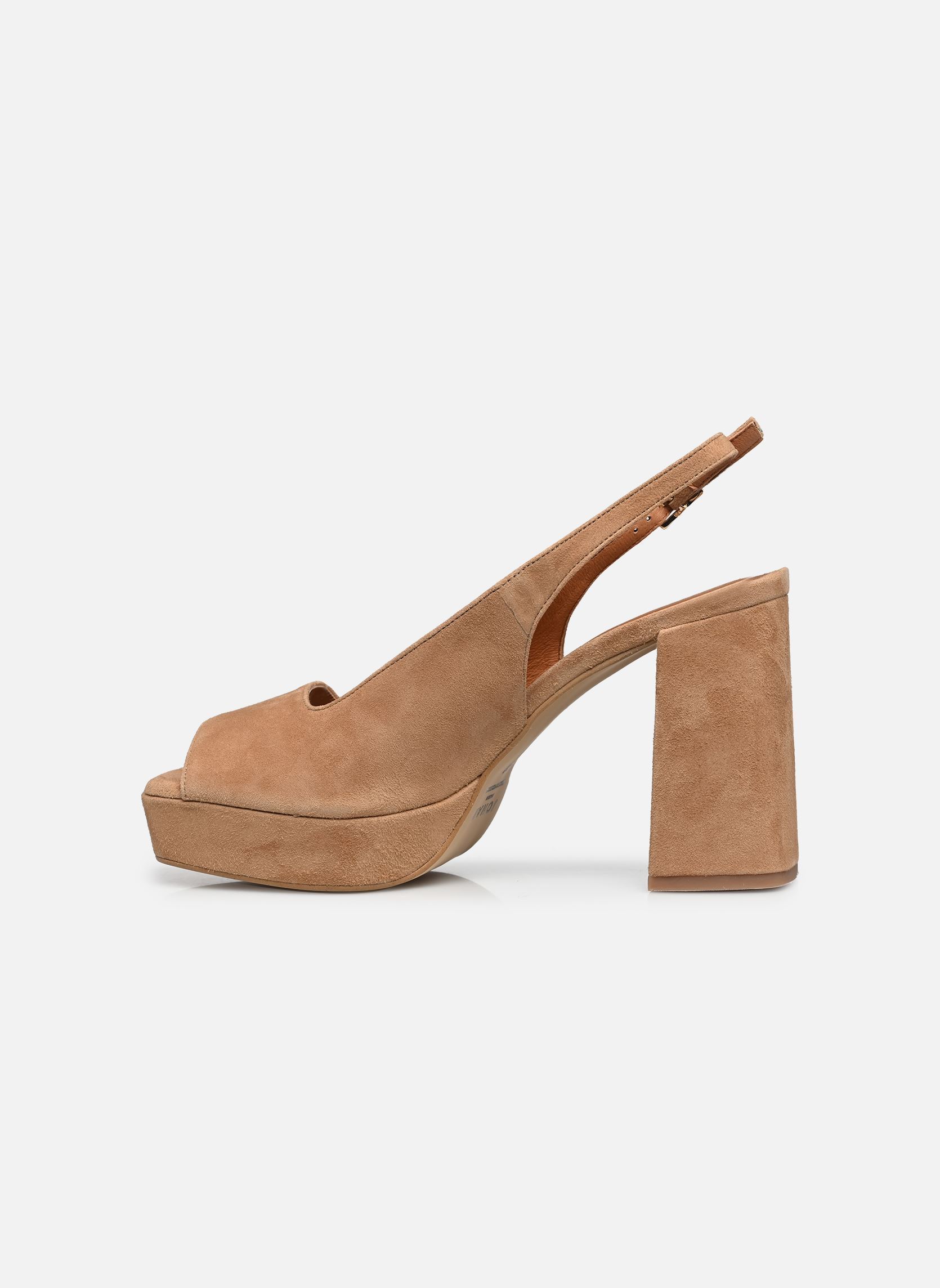Slingback pumps VLADIM dames bruin Jonak Slingback pumps VLADIM dames bruin Velours Camel