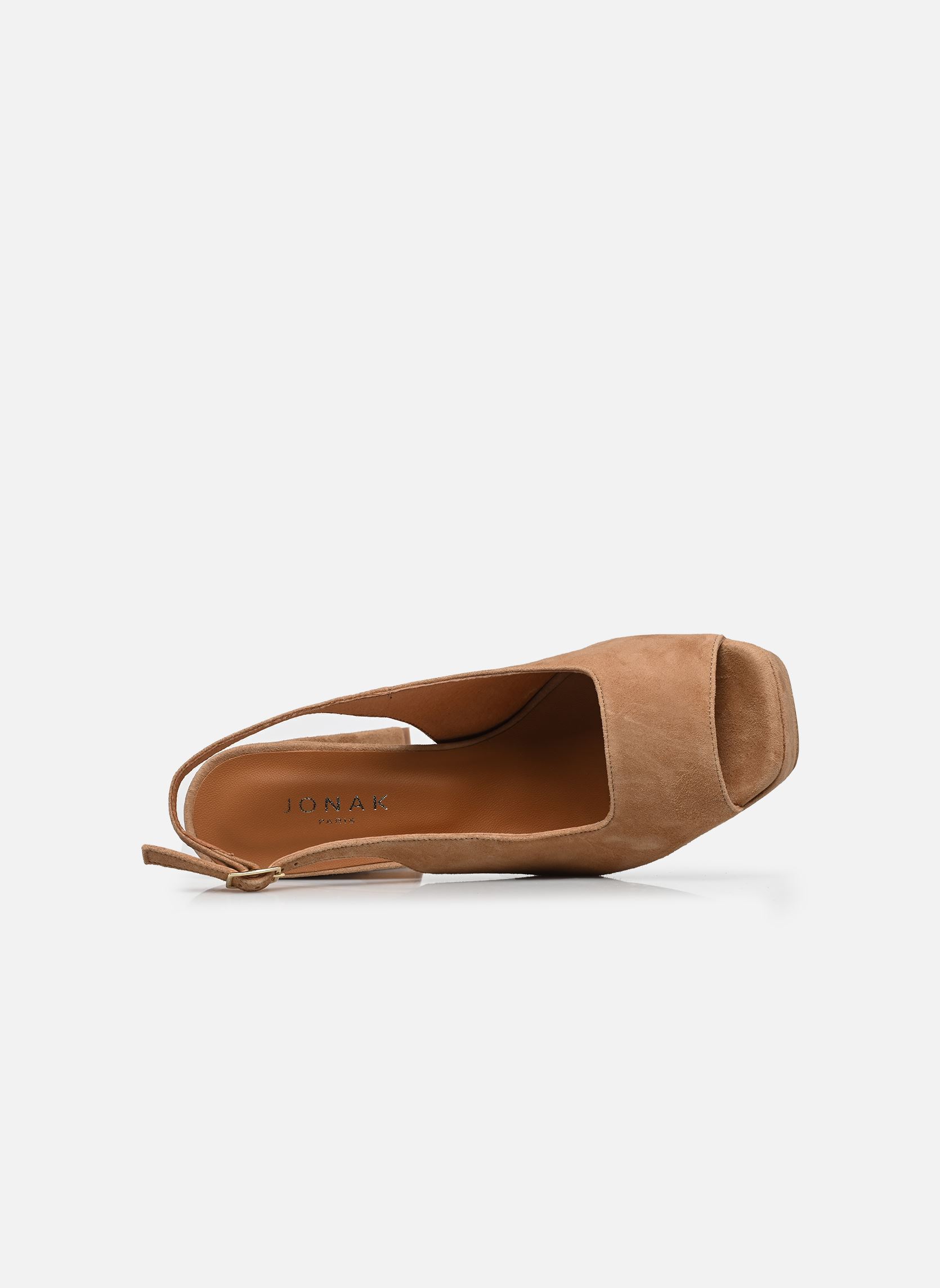 Slingback pumps VLADIM dames bruin Jonak Slingback pumps VLADIM dames bruin Velours Camel