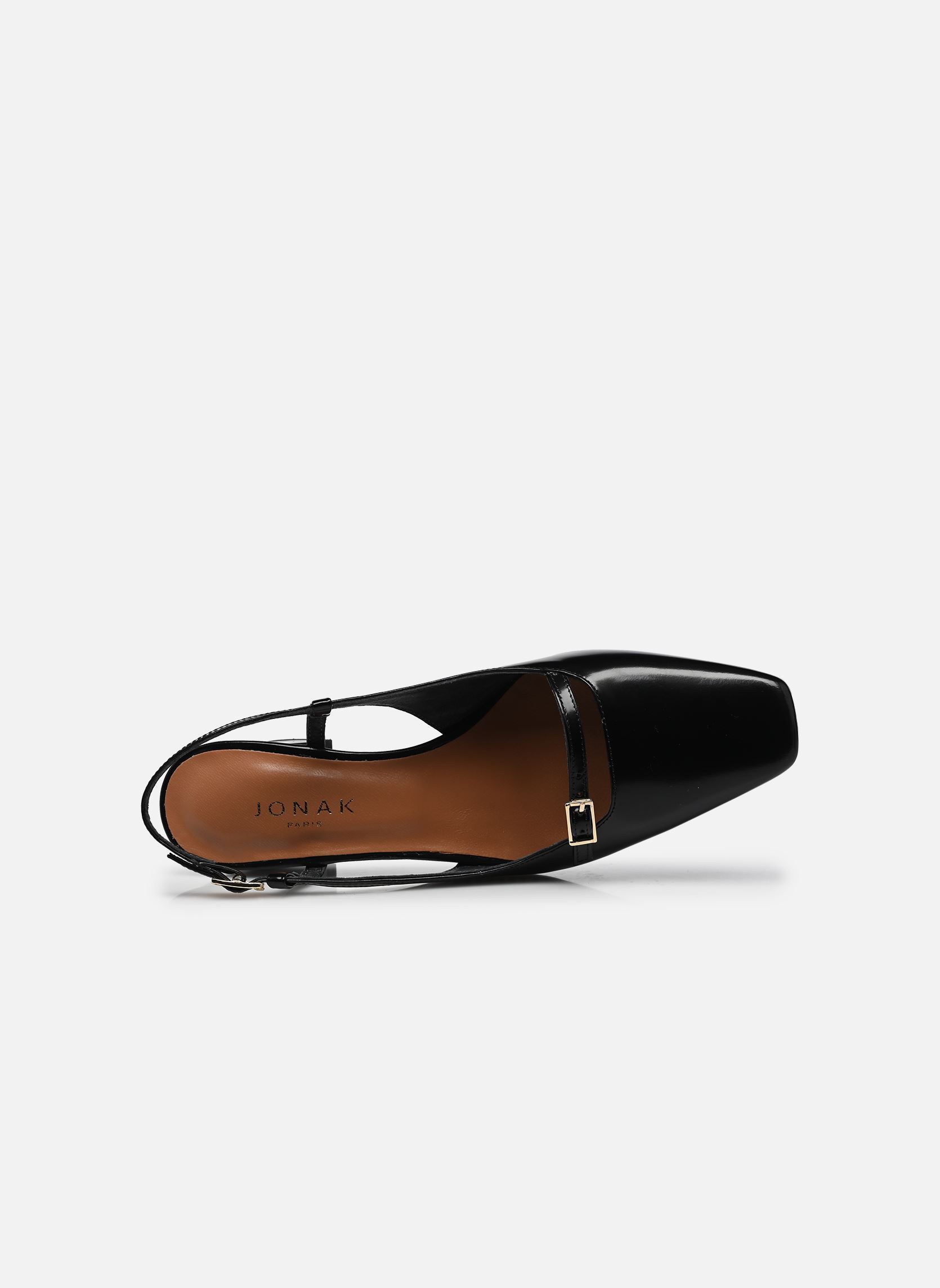 Slingback pumps DADELLE dames zwart Jonak Slingback pumps DADELLE dames zwart CUIR GLACE NOIR