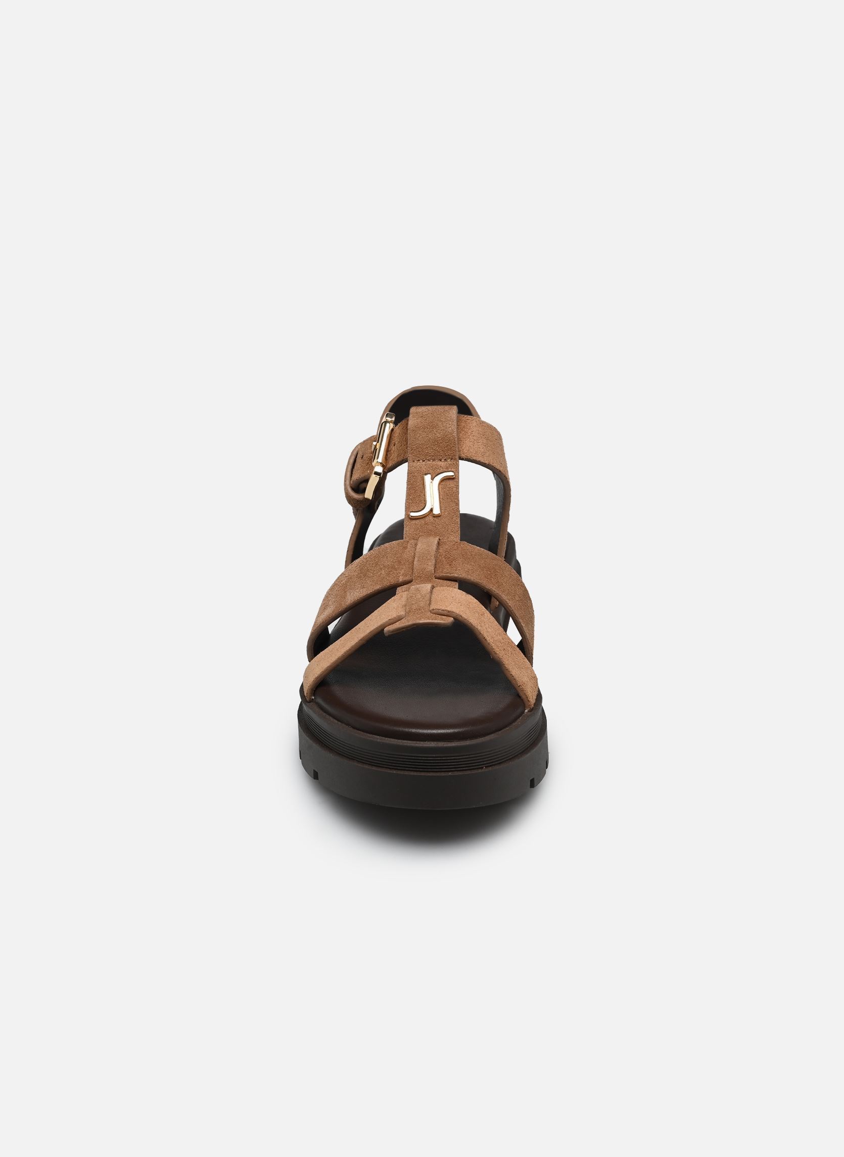Sandales compensées et plateformes LIVERPOOL femme beige Jonak Sandales compensées et plateformes LIVERPOOL femme beige Croute taupe