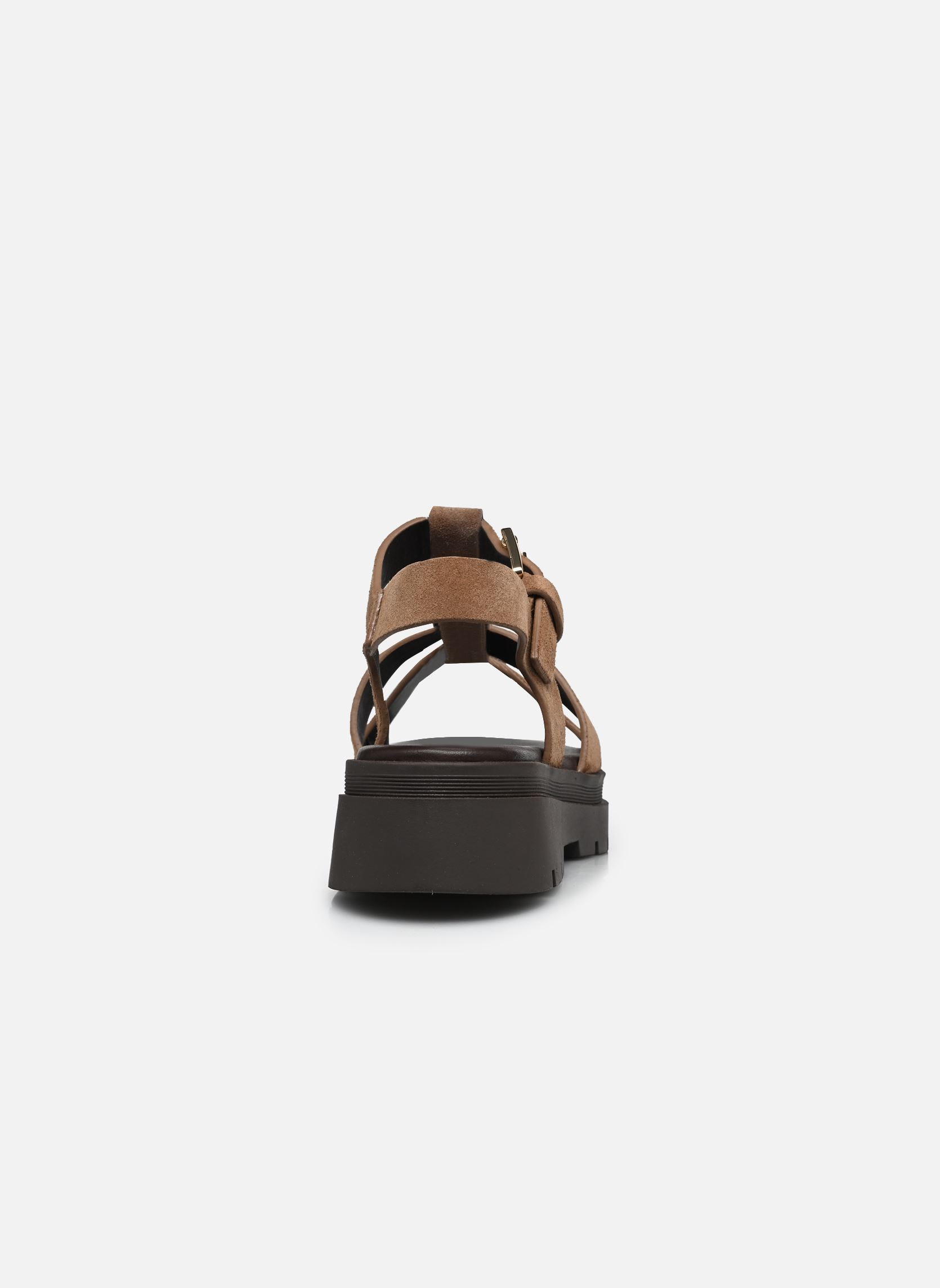 Sandales compensées et plateformes LIVERPOOL femme beige Jonak Sandales compensées et plateformes LIVERPOOL femme beige Croute taupe