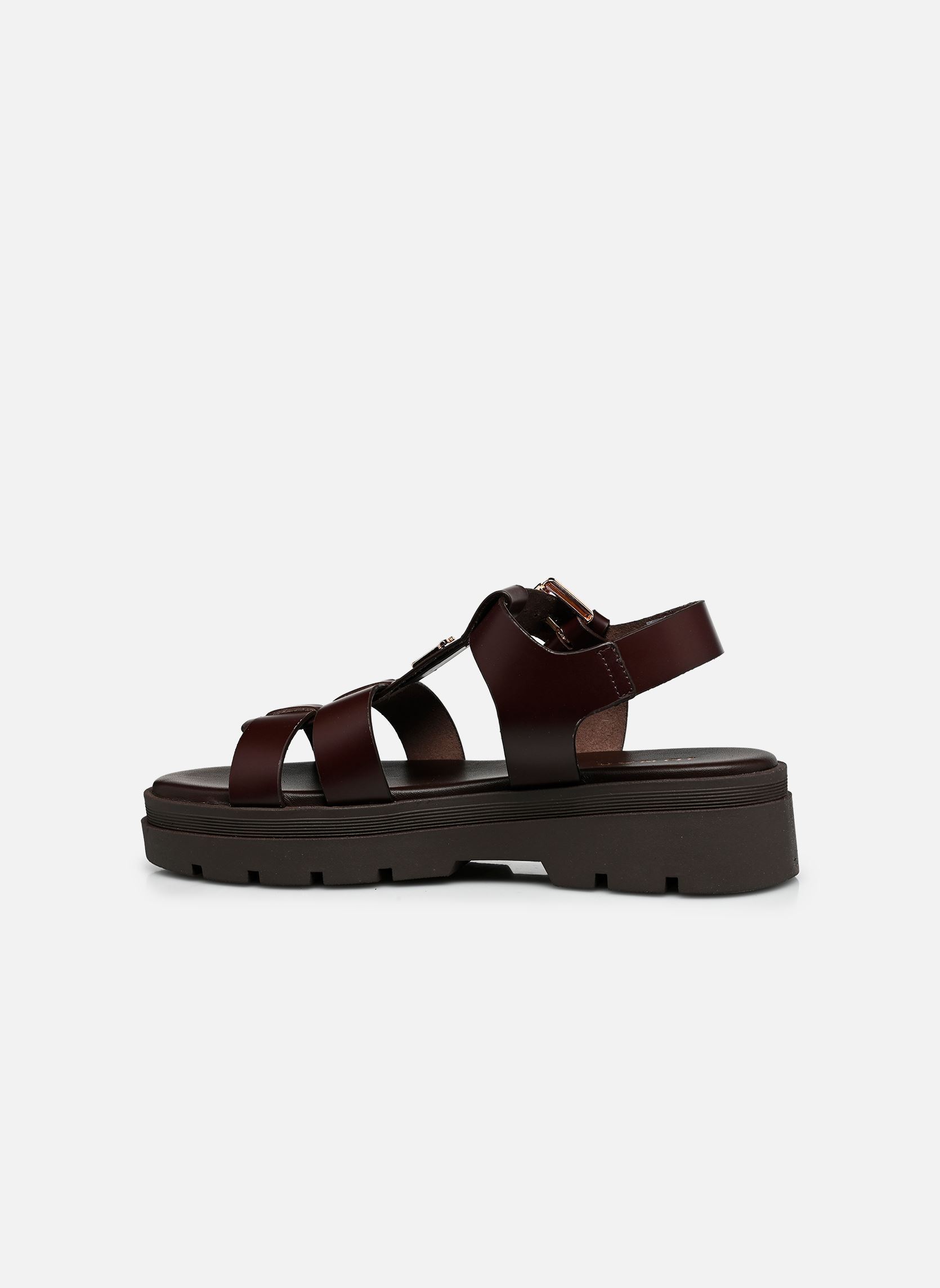Keil- und Plateausandalen LIVERPOOL damen braun Jonak Keil- und Plateausandalen LIVERPOOL damen braun Cuir Marron