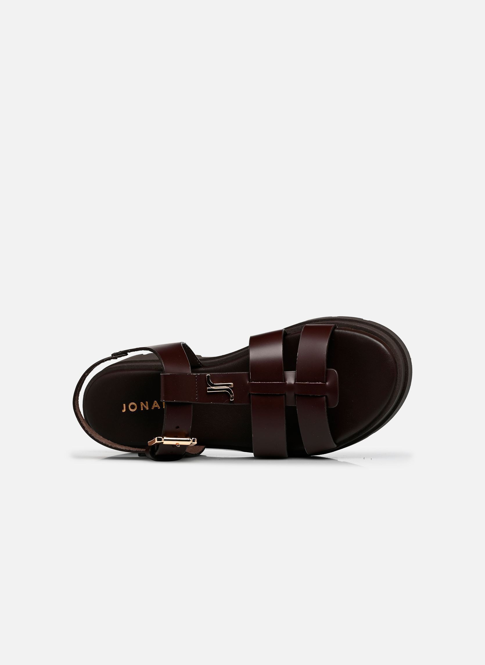 Keil- und Plateausandalen LIVERPOOL damen braun Jonak Keil- und Plateausandalen LIVERPOOL damen braun Cuir Marron