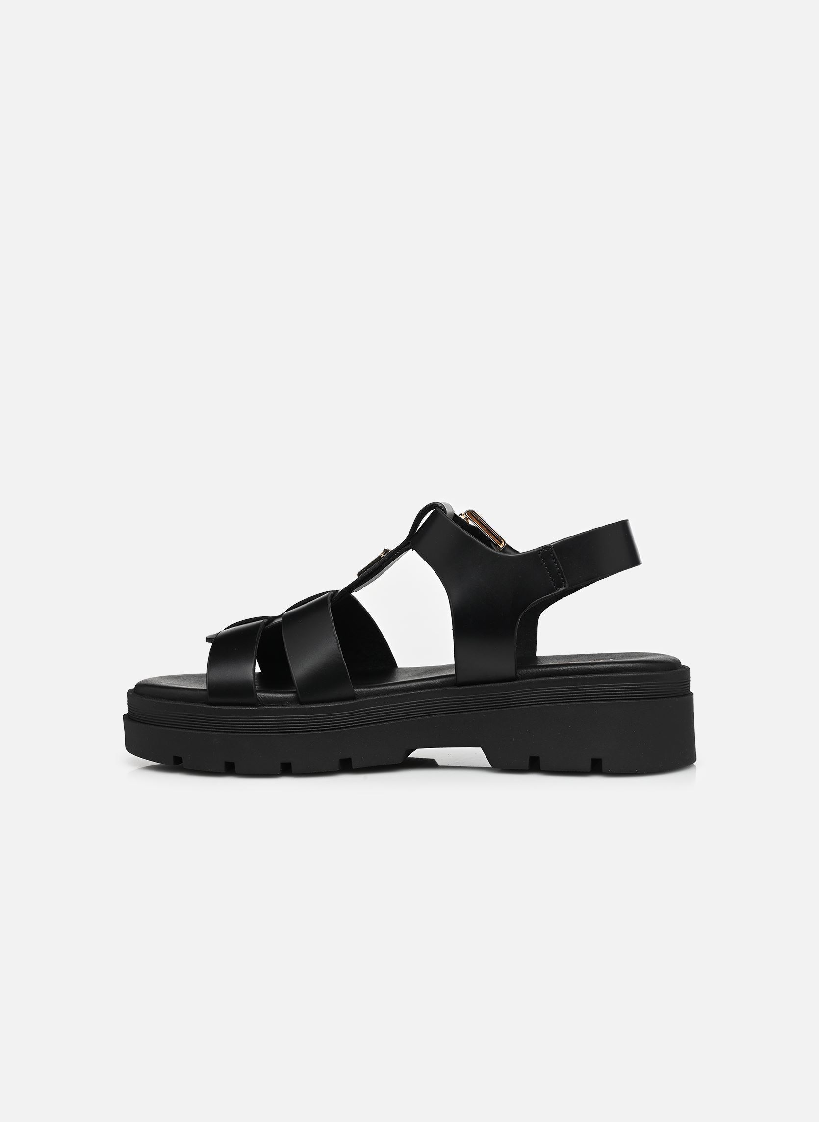 Keil- und Plateausandalen LIVERPOOL damen schwarz Jonak Keil- und Plateausandalen LIVERPOOL damen schwarz Cuir noir