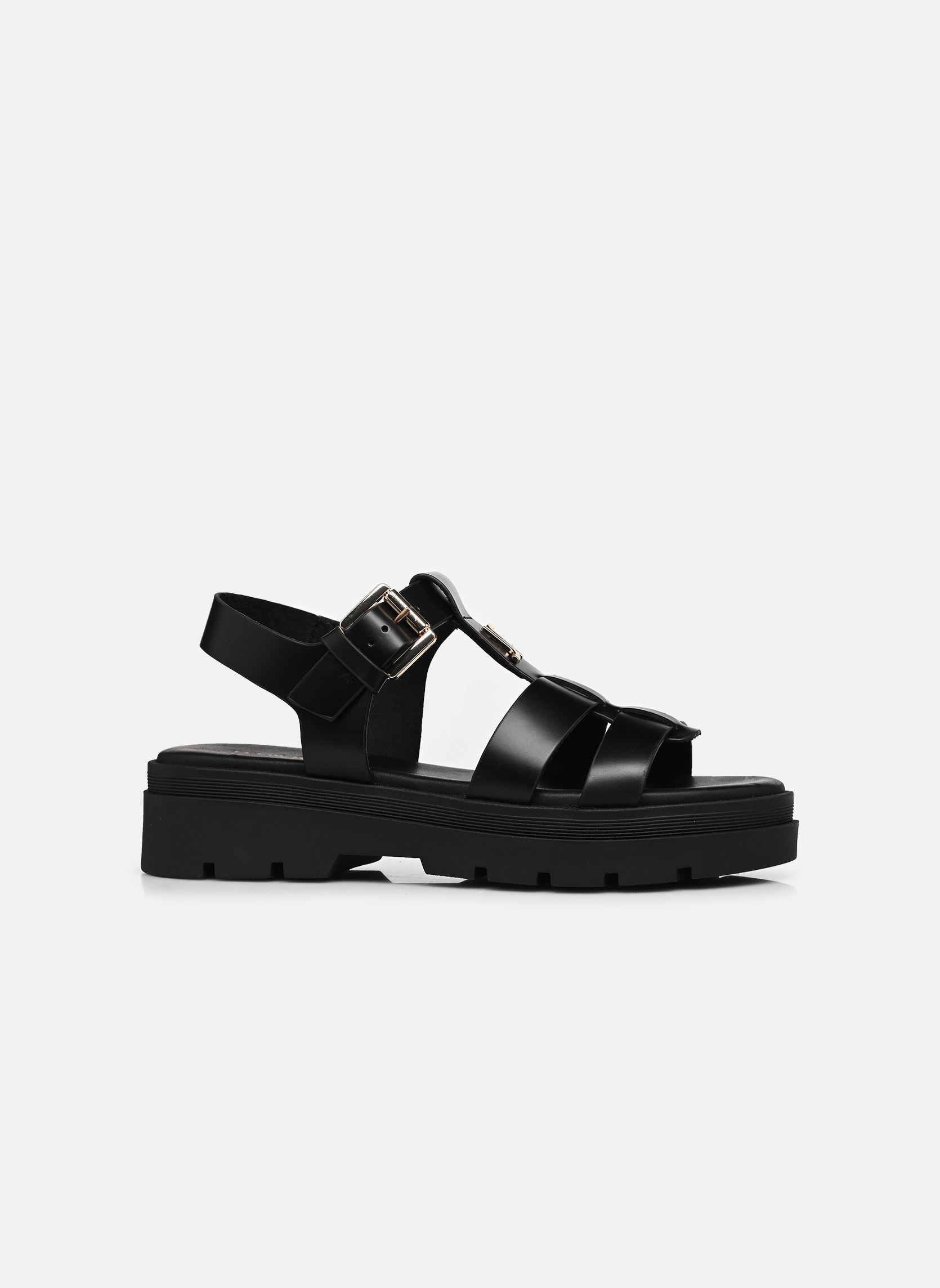 Keil- und Plateausandalen LIVERPOOL damen schwarz Jonak Keil- und Plateausandalen LIVERPOOL damen schwarz Cuir noir