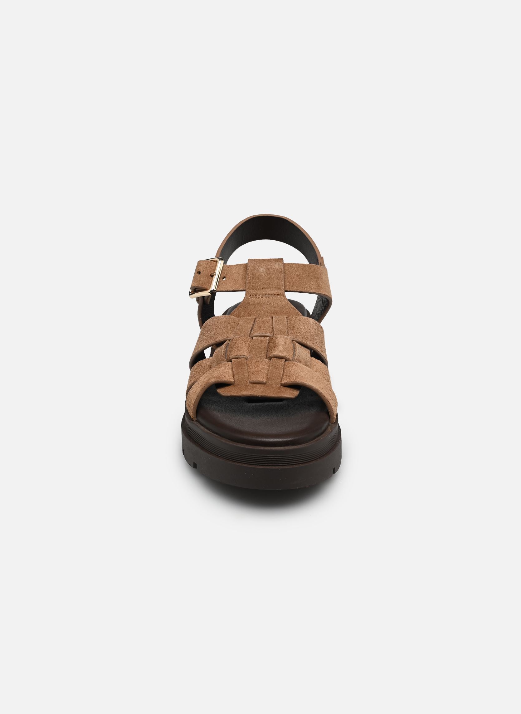 Keil- und Plateausandalen LOUISIANE damen braun Jonak Keil- und Plateausandalen LOUISIANE damen braun Croute taupe