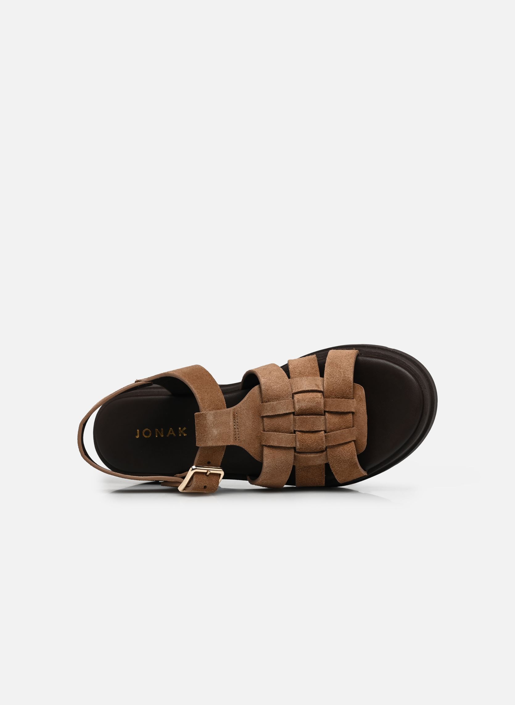 Keil- und Plateausandalen LOUISIANE damen braun Jonak Keil- und Plateausandalen LOUISIANE damen braun Croute taupe