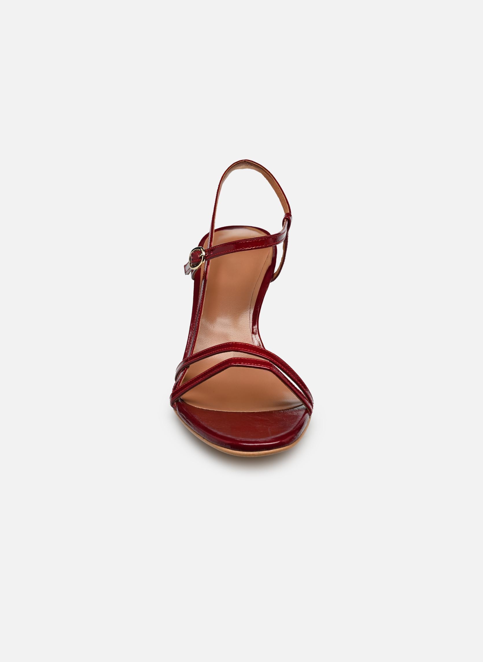 Sandalen VICOMTE dames rood Jonak Sandalen VICOMTE dames rood Cuir Brillant Rouge Carmin