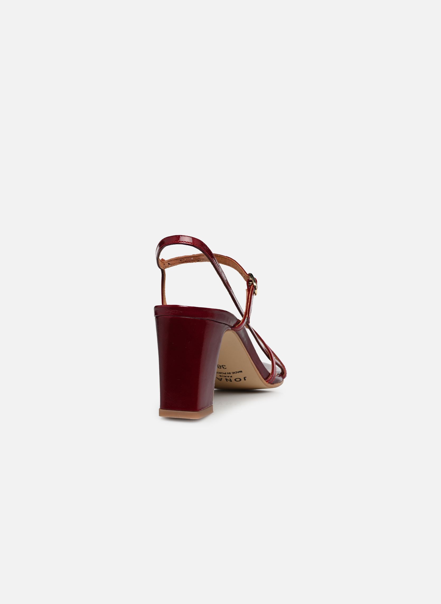 Sandalen VICOMTE dames rood Jonak Sandalen VICOMTE dames rood Cuir Brillant Rouge Carmin
