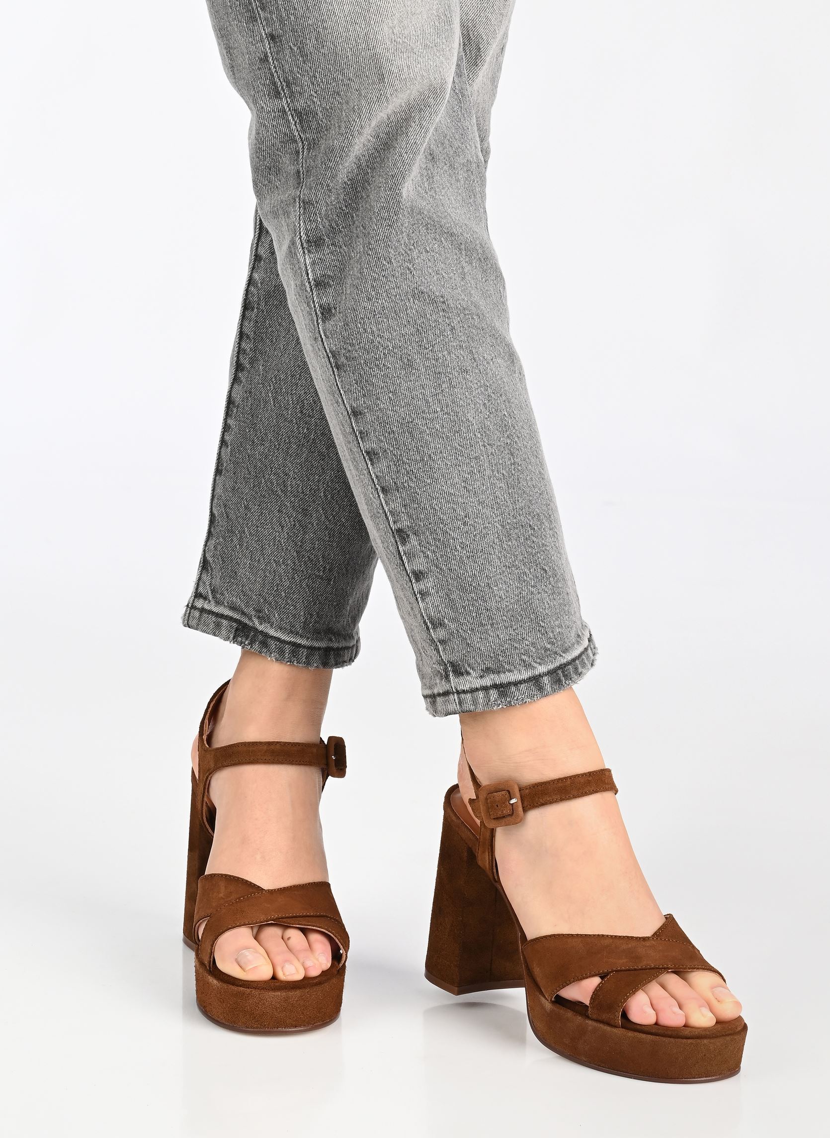 Sandalen DELICIEUSE damen braun Jonak Sandalen DELICIEUSE damen braun Croute Cognac