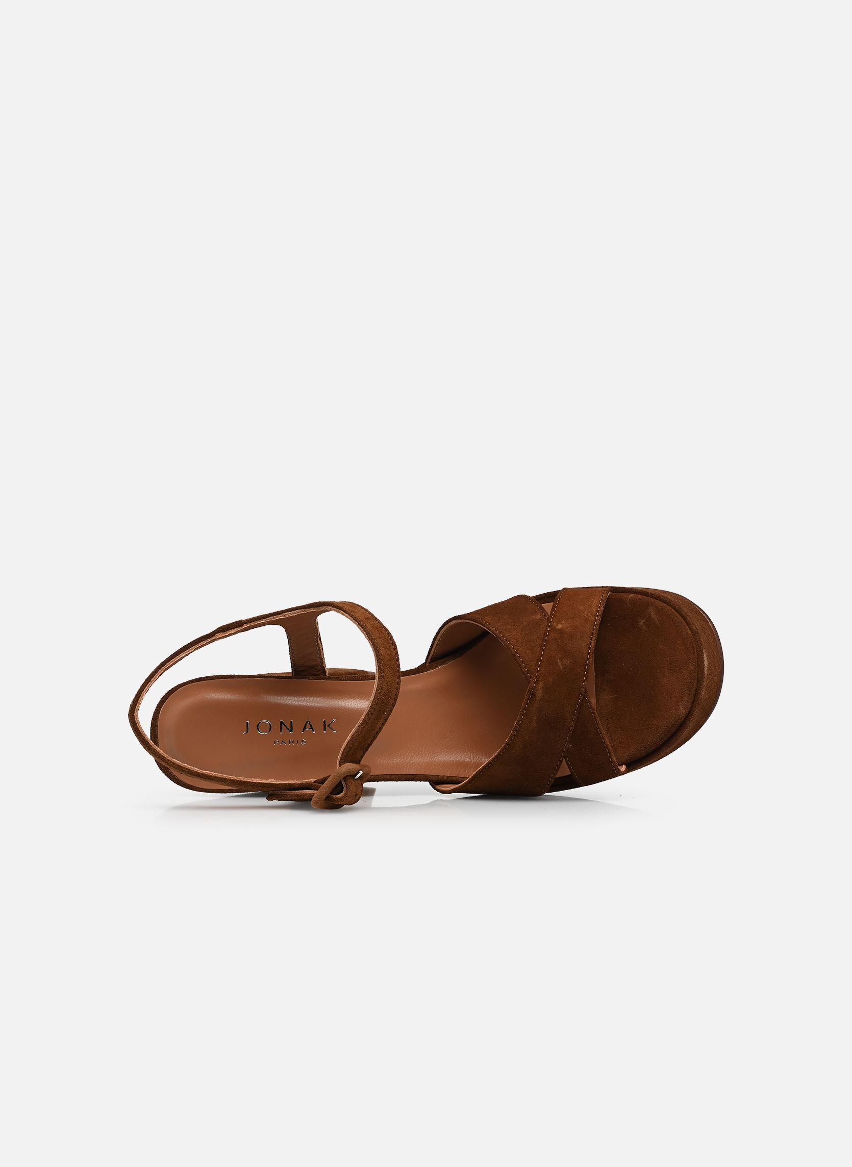 Sandalen DELICIEUSE damen braun Jonak Sandalen DELICIEUSE damen braun Croute Cognac