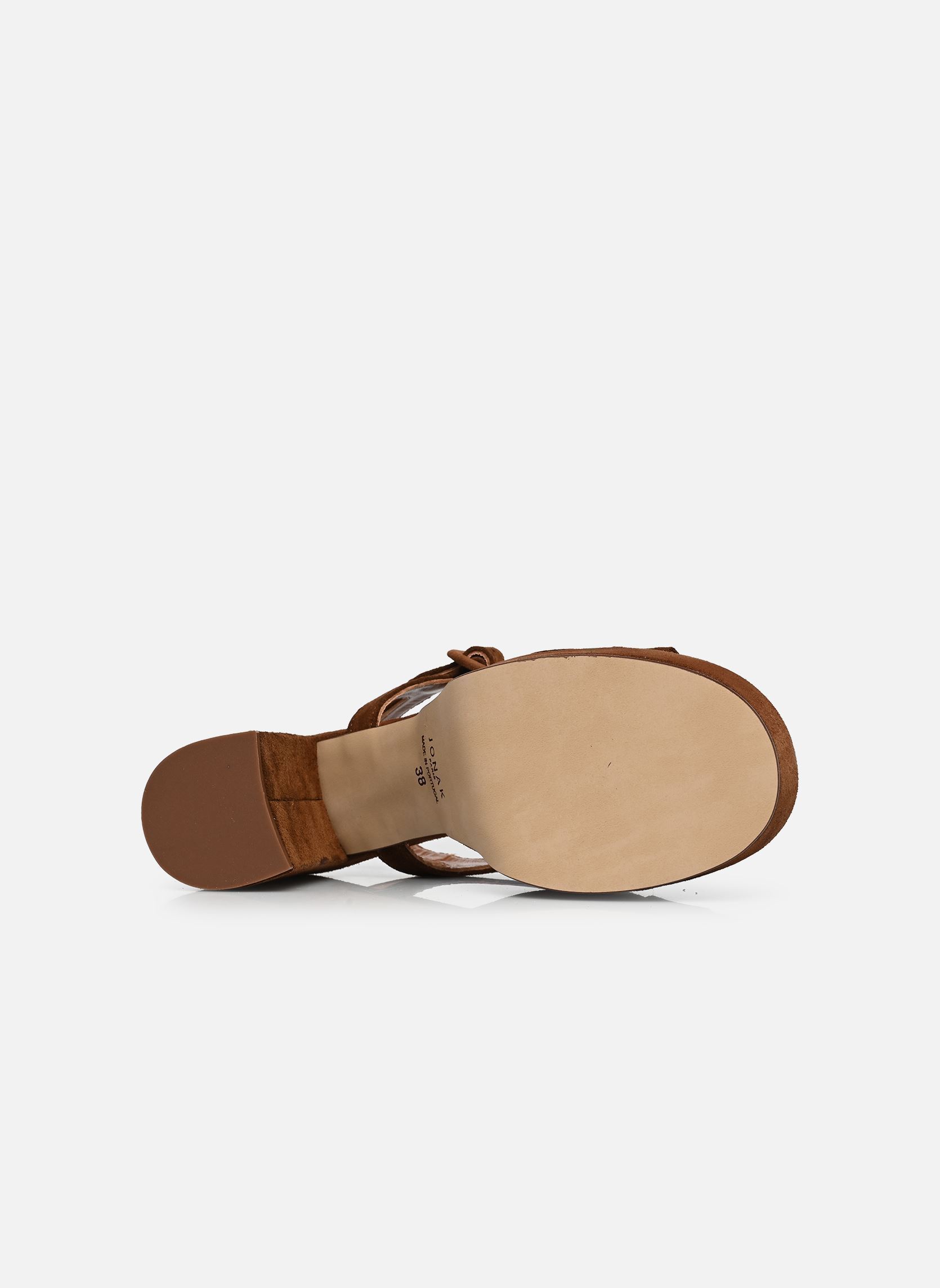 Sandalen DELICIEUSE damen braun Jonak Sandalen DELICIEUSE damen braun Croute Cognac