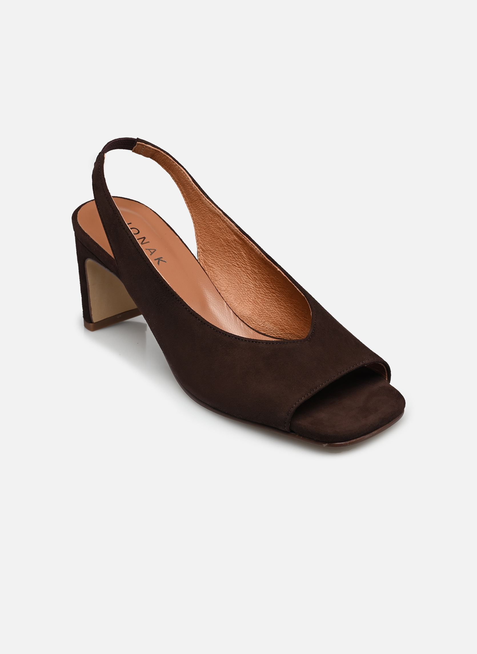 Sandalen DICTON dames bruin Jonak Sandalen DICTON dames bruin Velours Marron