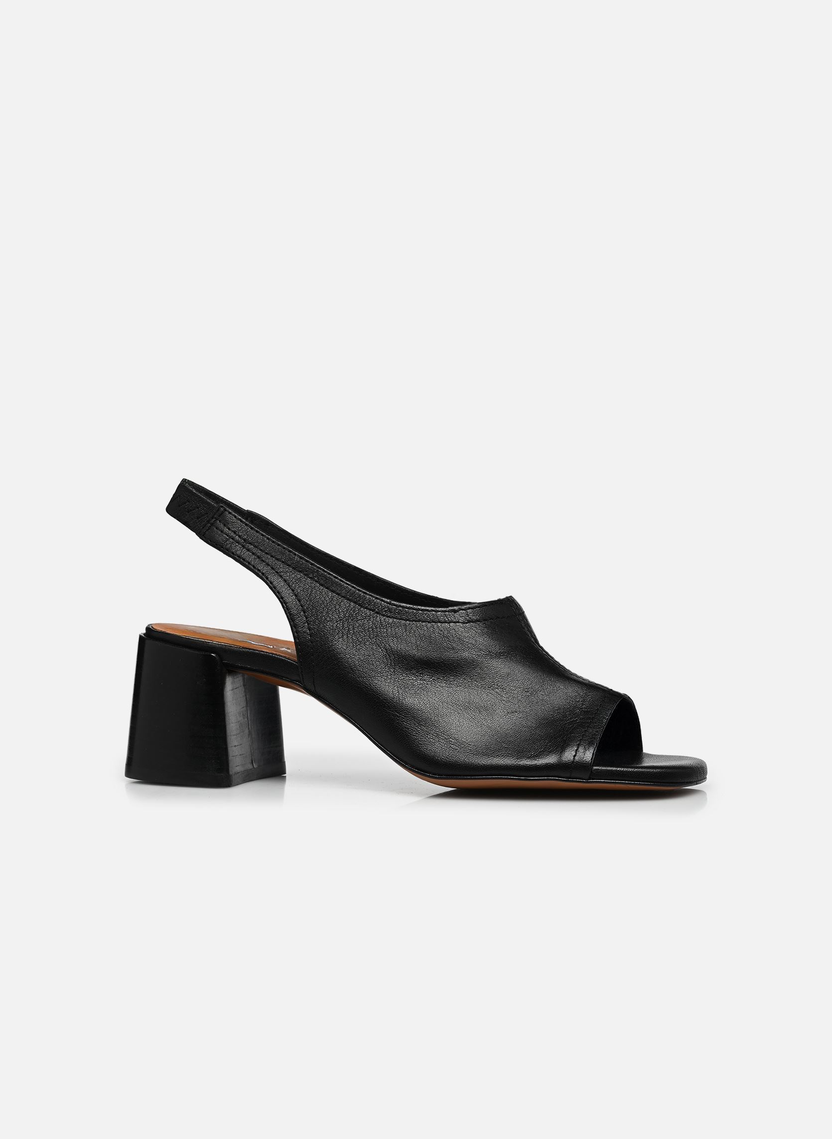 Sandales BROWNIE B femme noir Jonak Sandales BROWNIE B femme noir Cuir noir