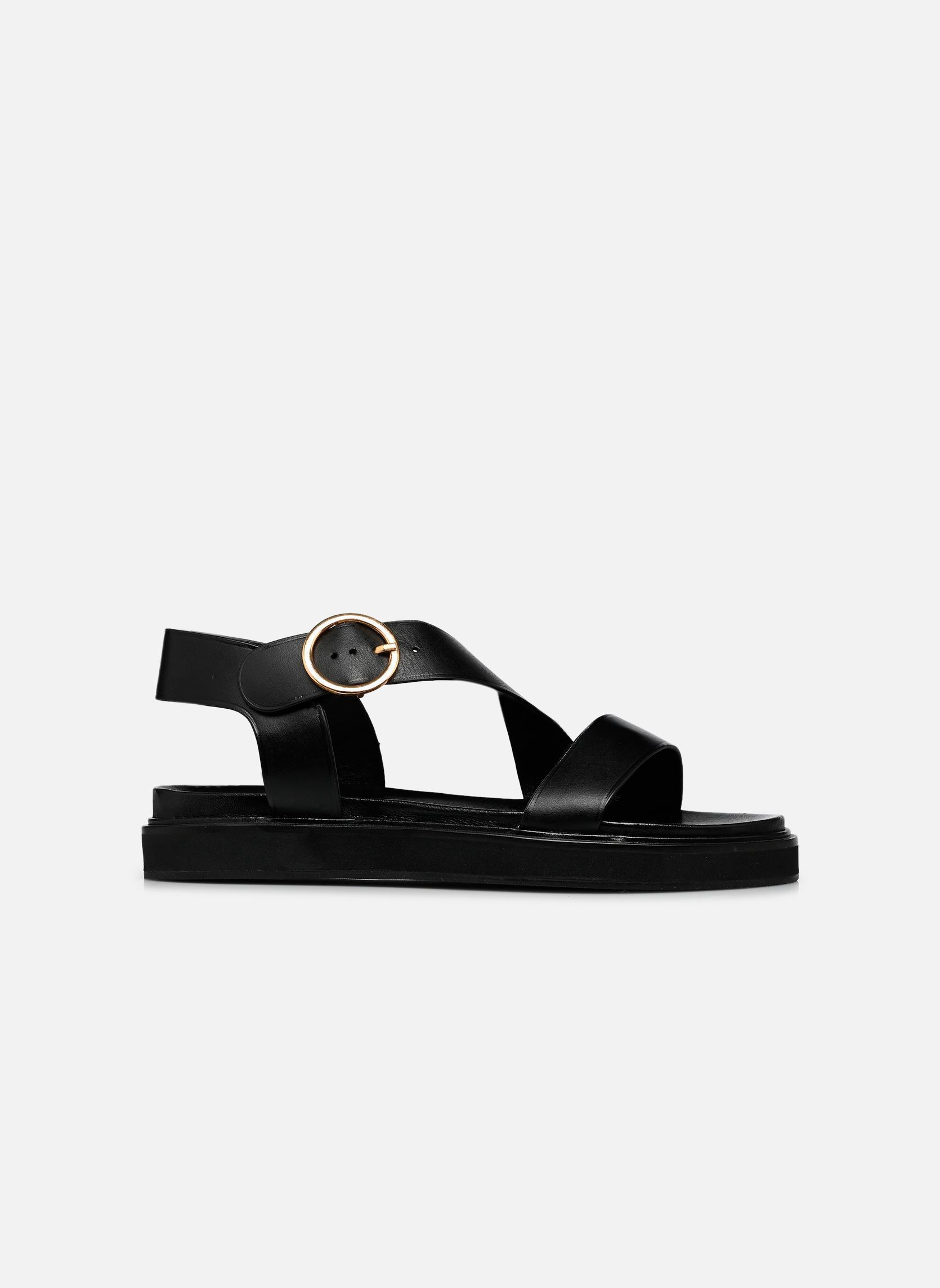 Keil- und Plateausandalen WASH damen schwarz Jonak Keil- und Plateausandalen WASH damen schwarz Cuir noir