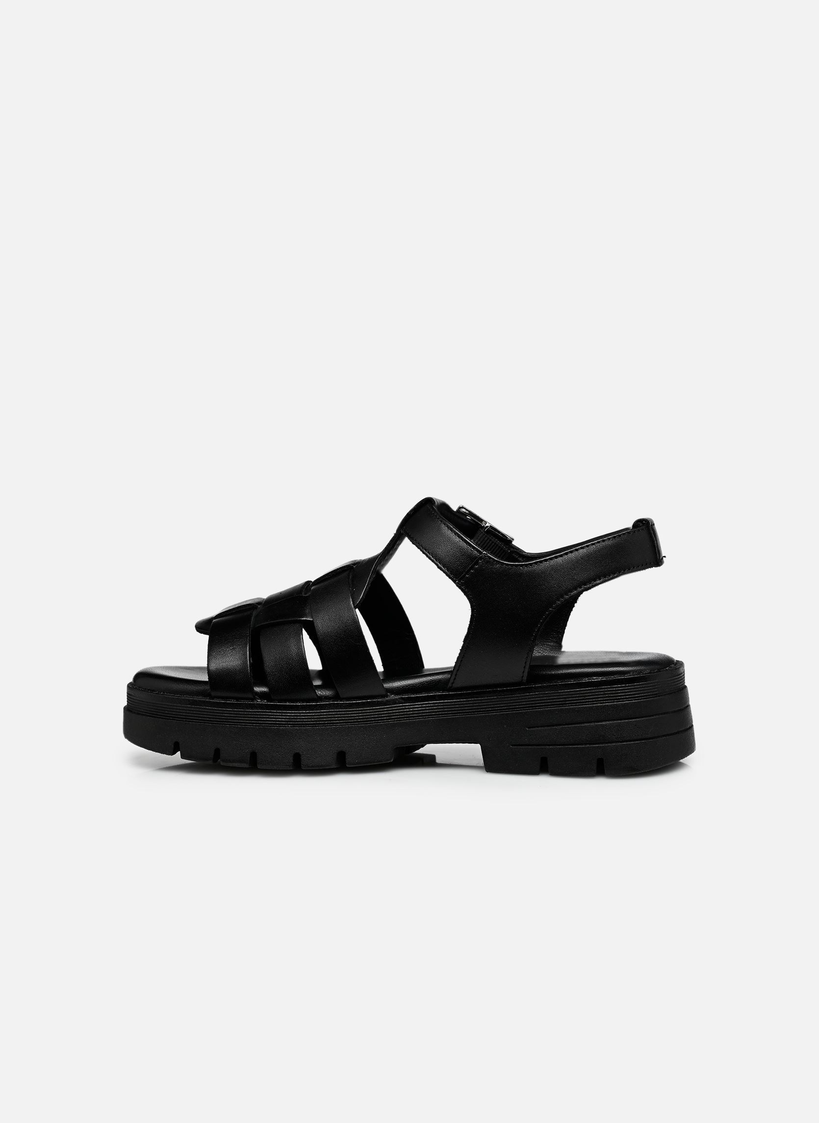 Keil- und Plateausandalen ANASTASIA damen schwarz Jonak Keil- und Plateausandalen ANASTASIA damen schwarz Cuir noir