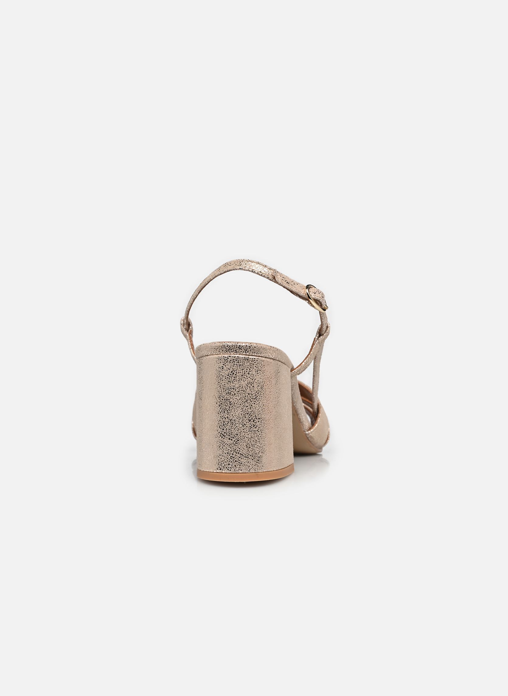 Sandalen DEBACA dames goud en brons Jonak Sandalen DEBACA dames goud en brons Croute Laminee Platine