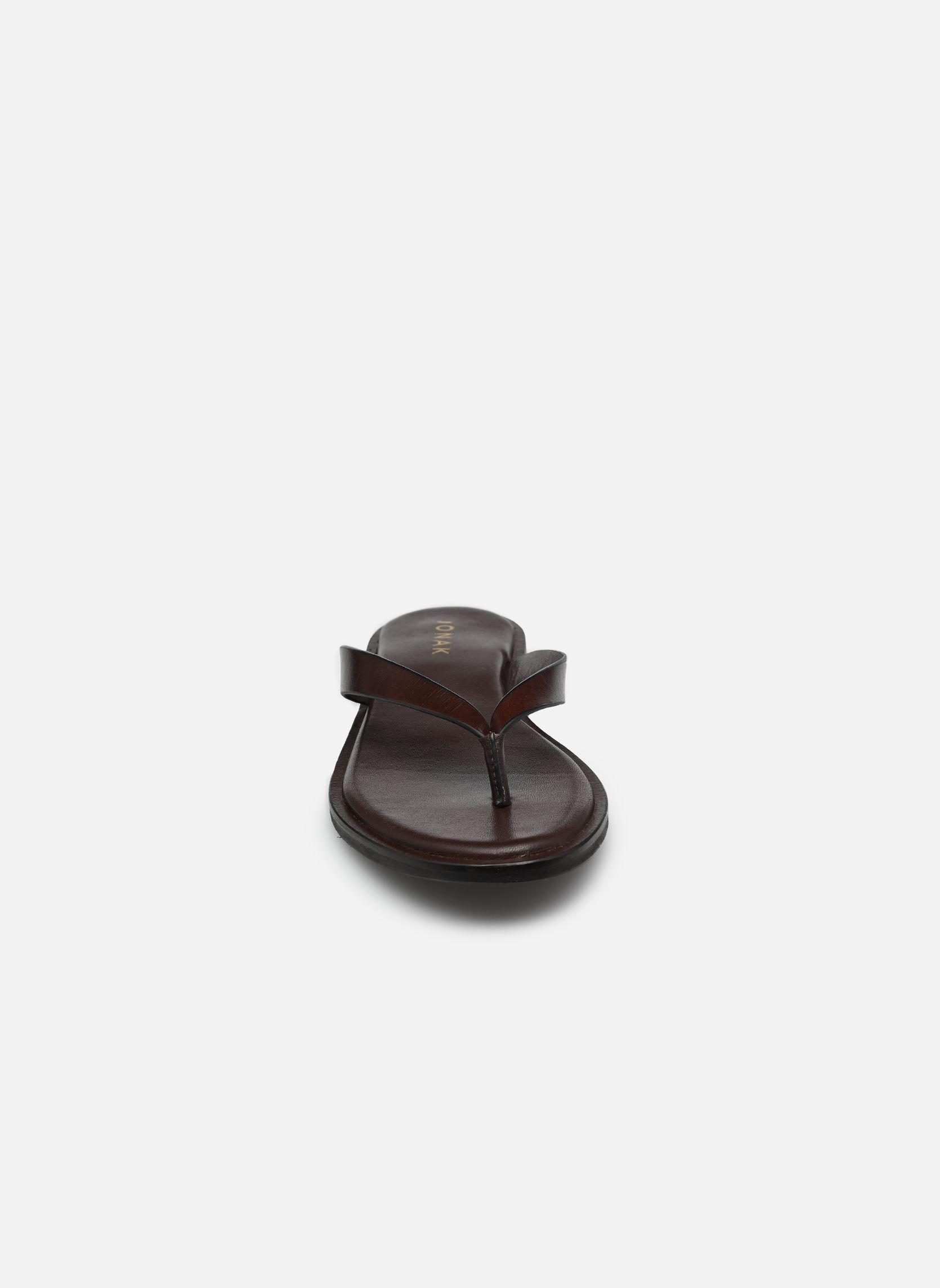 Mules WITTY femme marron Jonak Mules WITTY femme marron cuir marron foncé