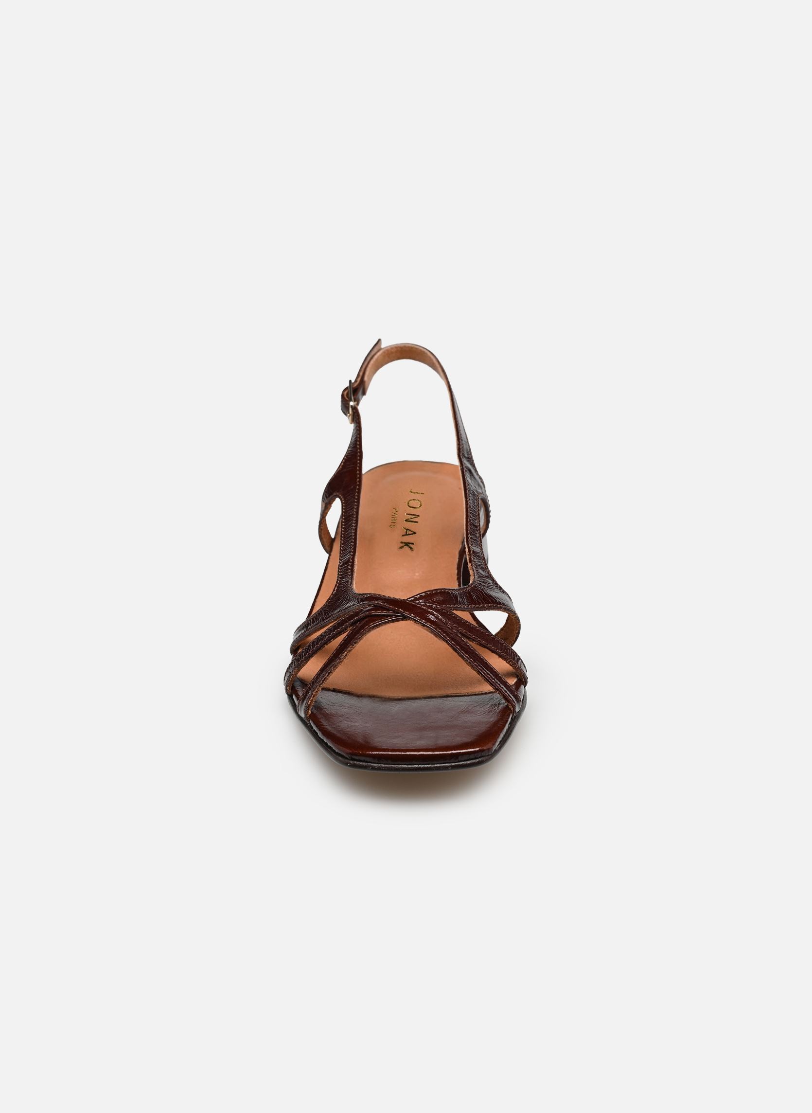 Sandalen ARGOS damen braun Jonak Sandalen ARGOS damen braun CUIR BRILLANT MARRON