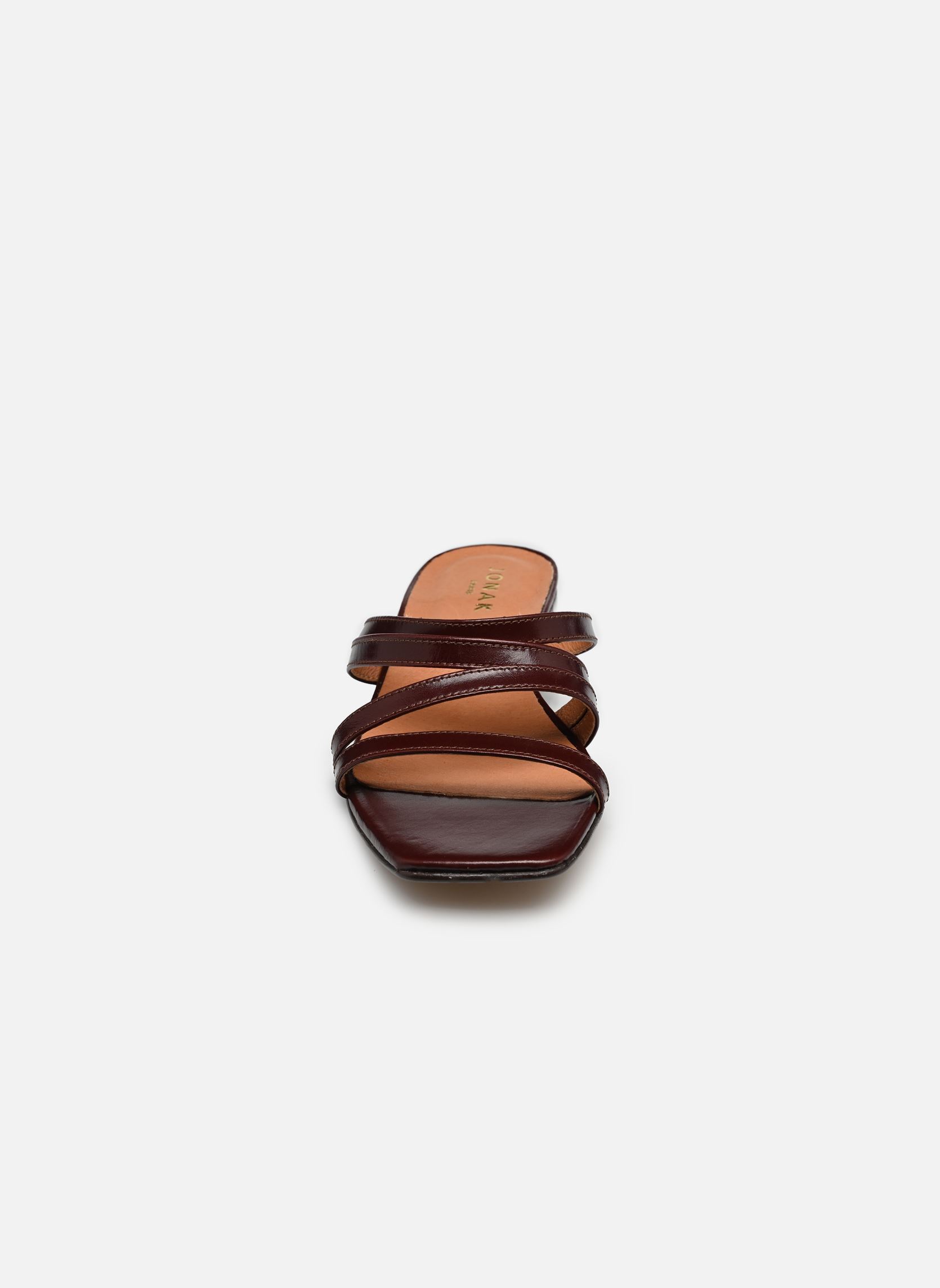 Pantoletten und Clogs ALPILLES damen braun Jonak Pantoletten und Clogs ALPILLES damen braun Cuir Brillant Chocolat