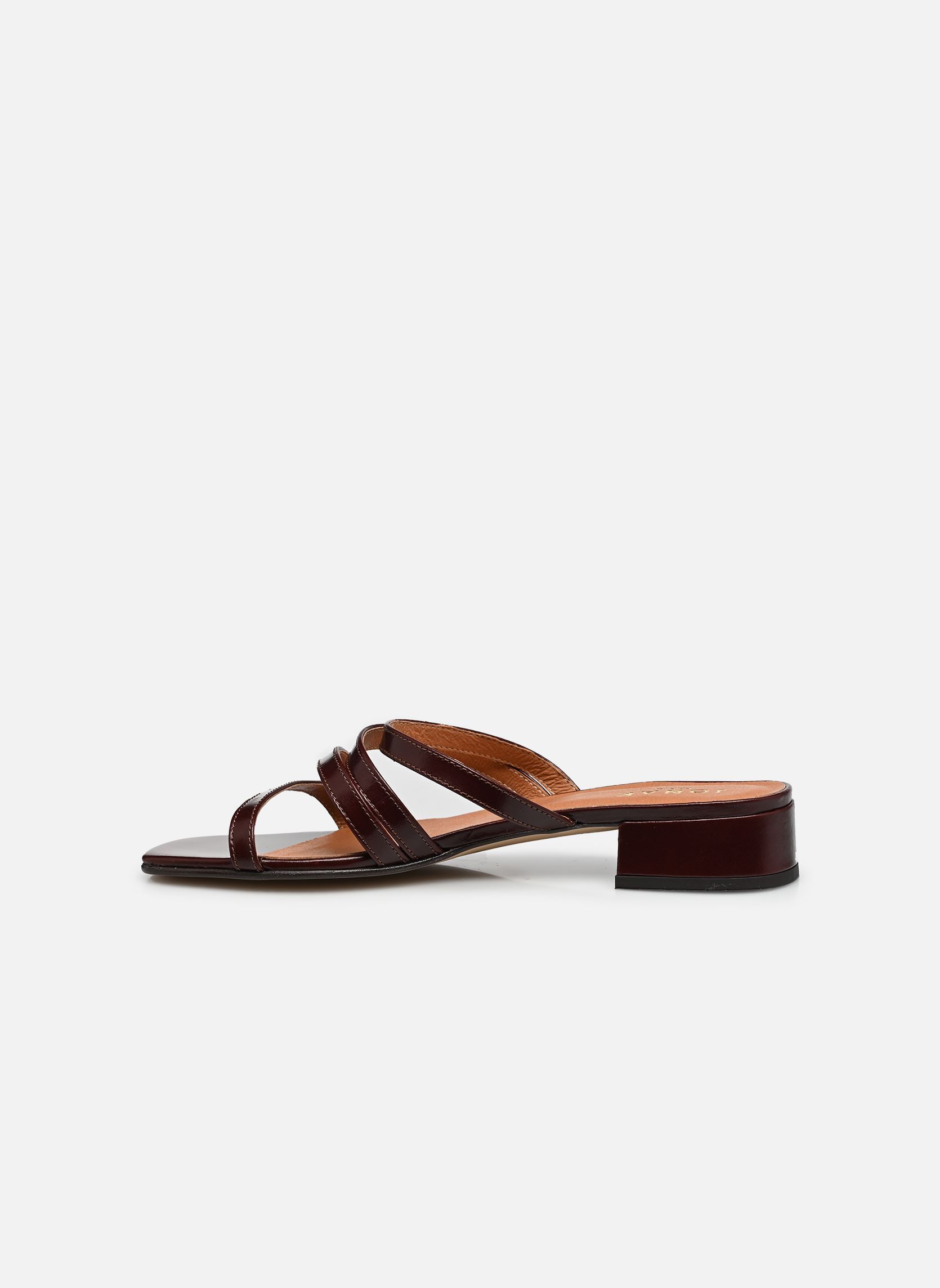Pantoletten und Clogs ALPILLES damen braun Jonak Pantoletten und Clogs ALPILLES damen braun Cuir Brillant Chocolat