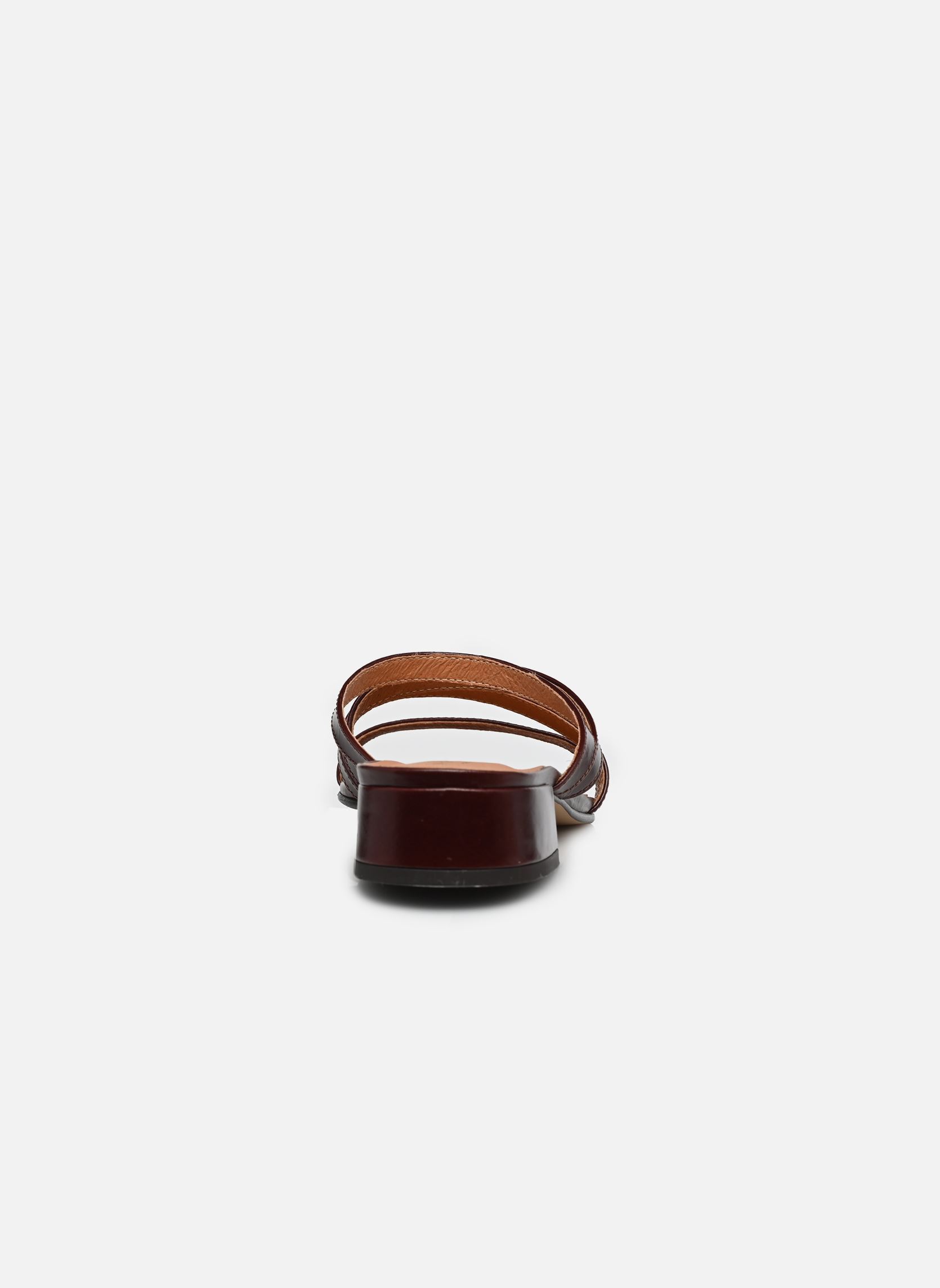 Pantoletten und Clogs ALPILLES damen braun Jonak Pantoletten und Clogs ALPILLES damen braun Cuir Brillant Chocolat