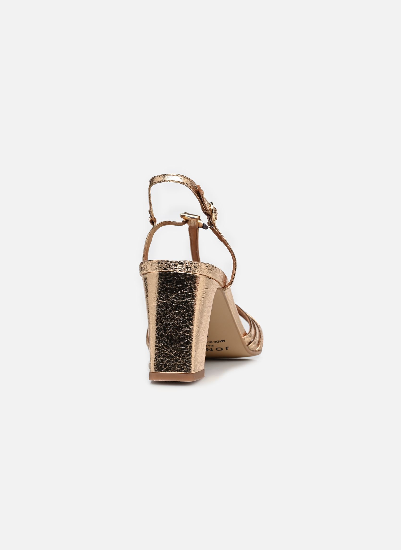 Sandalen VOLIA damen gold und bronze Jonak Sandalen VOLIA damen gold und bronze Cuir Craquele Or