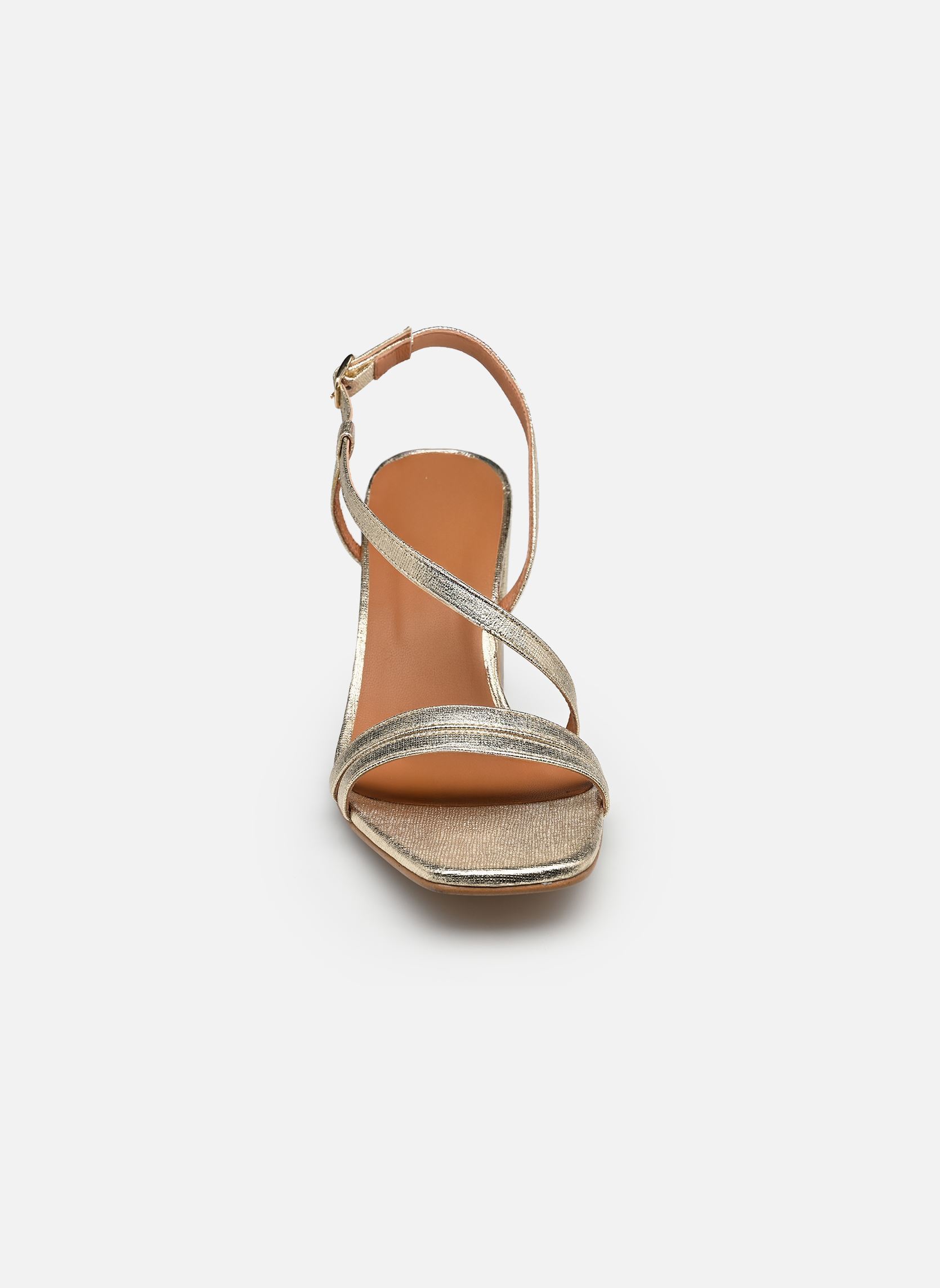 Sandalen VIMY dames goud en brons Jonak Sandalen VIMY dames goud en brons Synthe Metallise Platine
