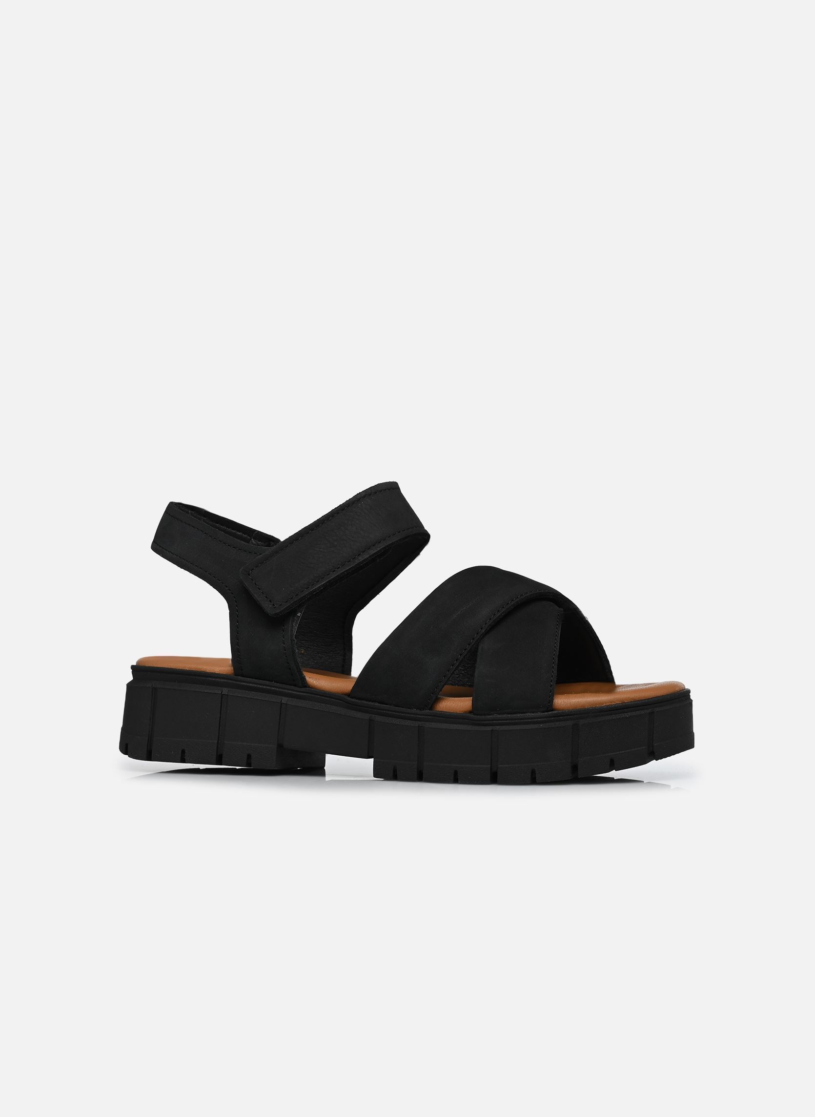 Sandales compensées et plateformes Rimene femme noir Georgia Rose Soft Sandales compensées et plateformes Rimene femme noir Noir