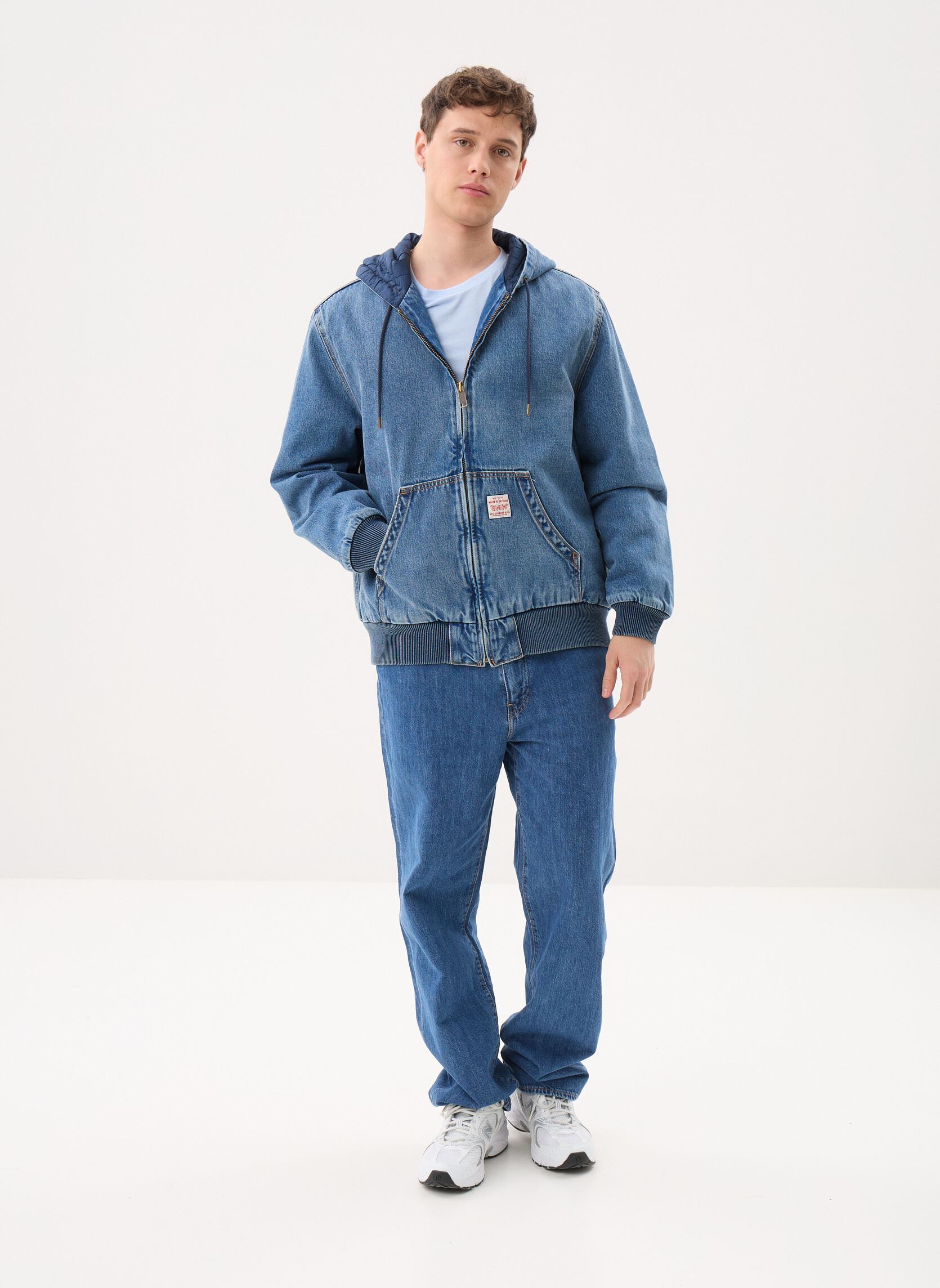 Vestes en jean Potrero Denim Hoody-A3222 homme bleu Levi's Vestes en jean Potrero Denim Hoody-A3222 homme bleu GET INVOLVED T