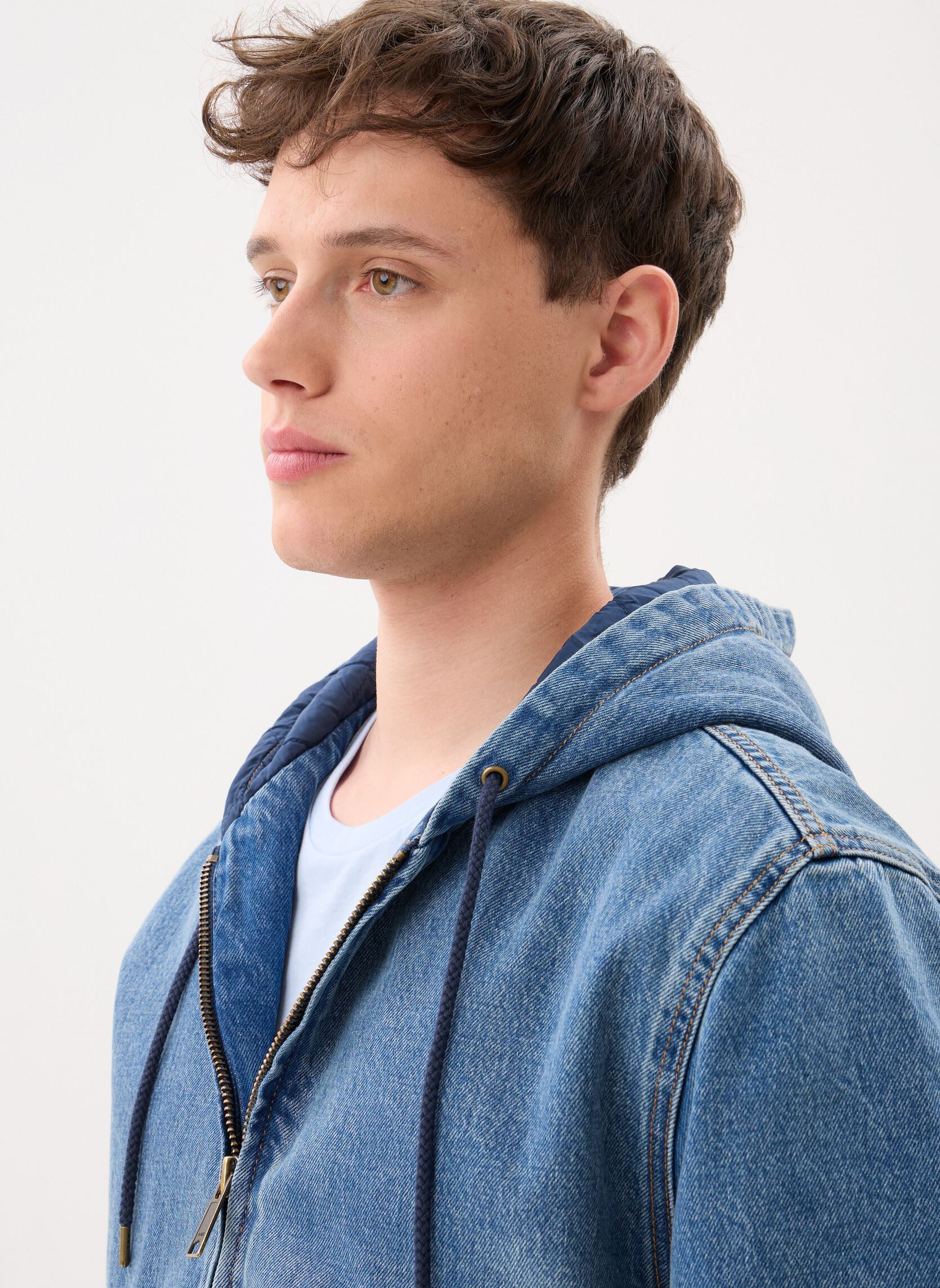 Vestes en jean Potrero Denim Hoody-A3222 homme bleu Levi's Vestes en jean Potrero Denim Hoody-A3222 homme bleu GET INVOLVED T