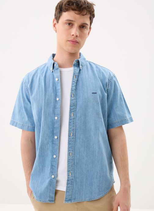 Levi's Hemden Ss Authentic Button Down-A9161 herren blau