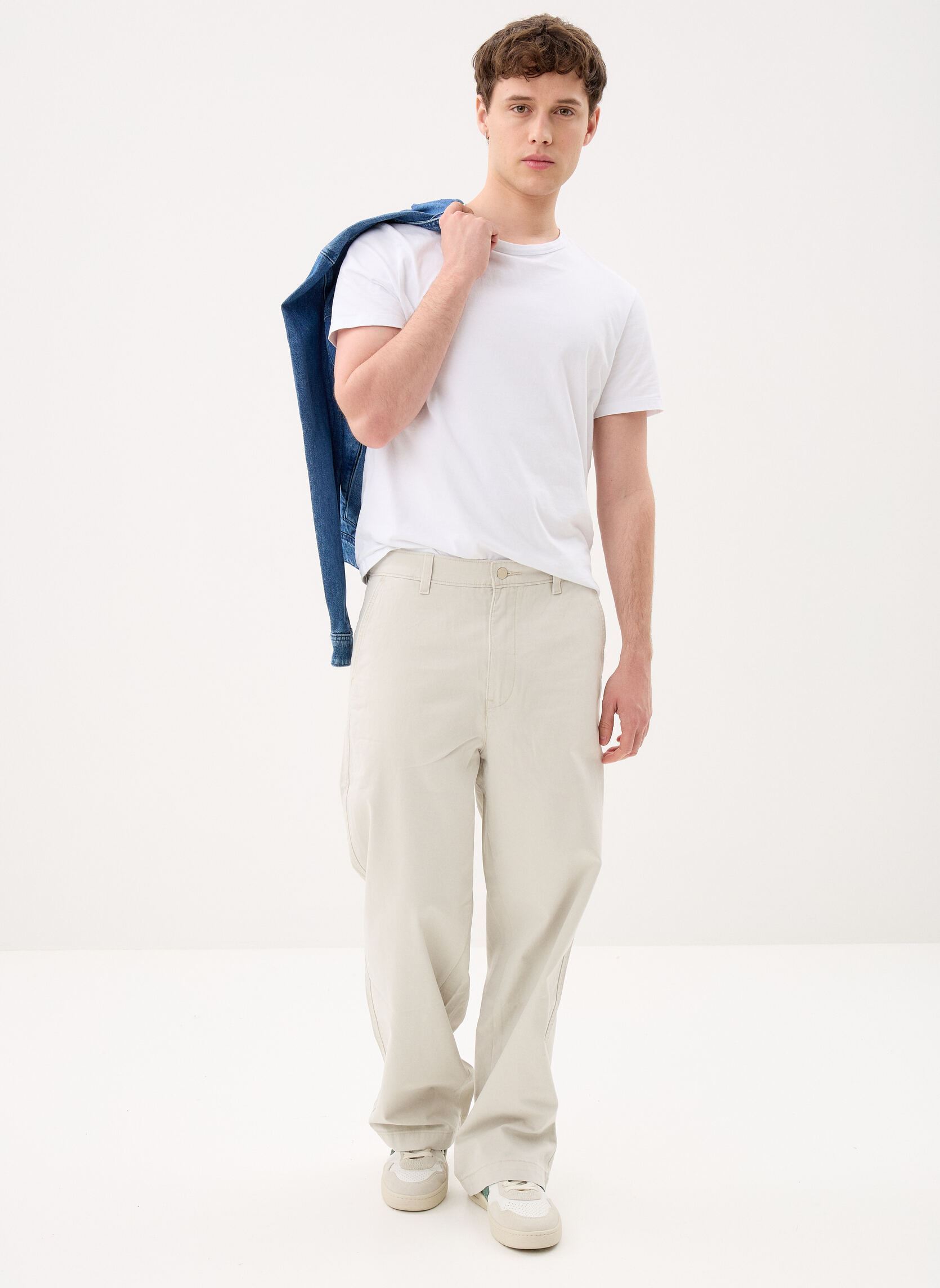 Chino-Hosen Xx Chino Baggy-0057Q herren weiß Levi's Chino-Hosen Xx Chino Baggy-0057Q herren weiß Pumice
