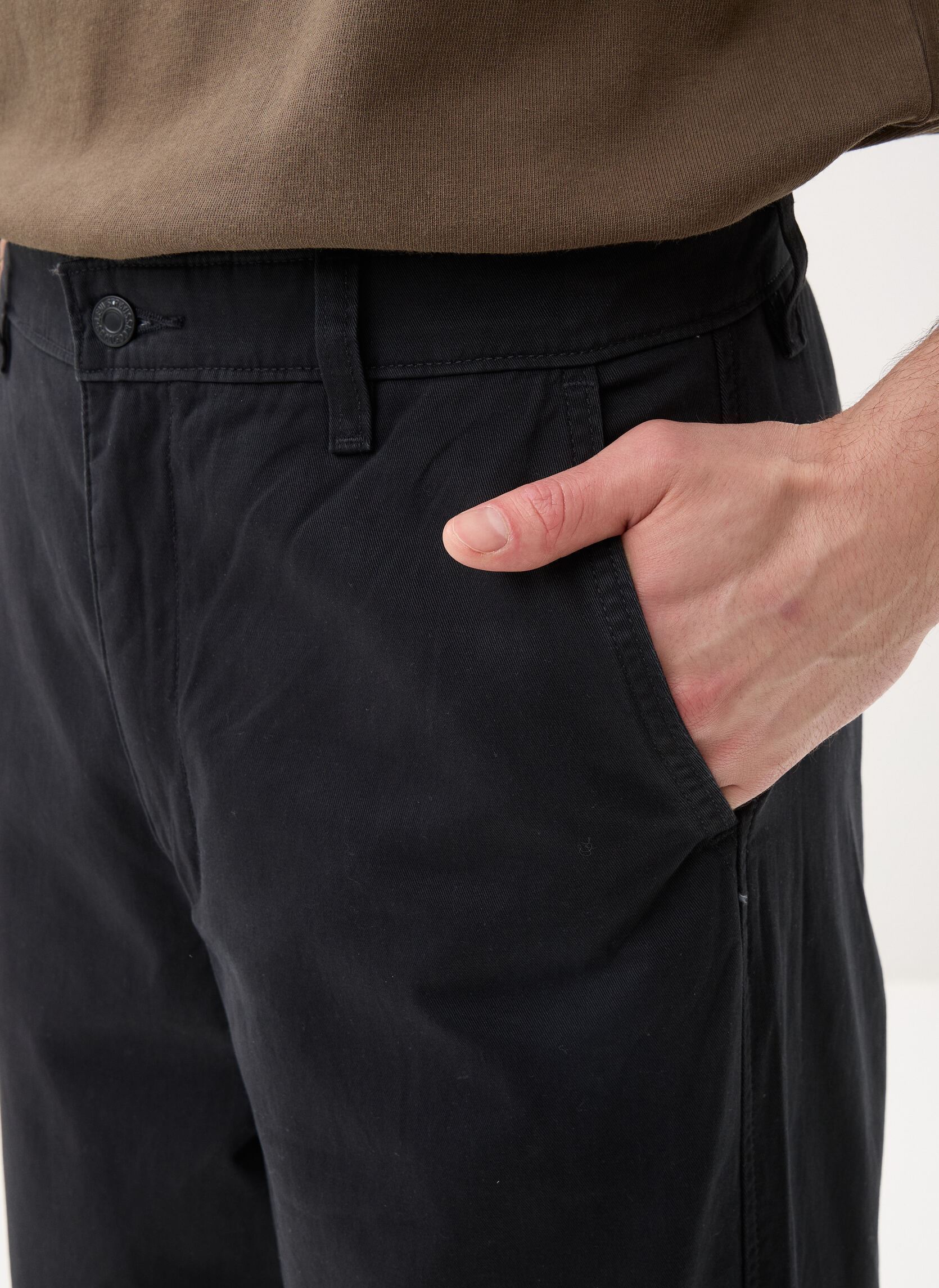 Chino-Hosen Xx Chino Baggy-0057Q herren schwarz Levi's Chino-Hosen Xx Chino Baggy-0057Q herren schwarz MINERAL BLACK AUTH PD