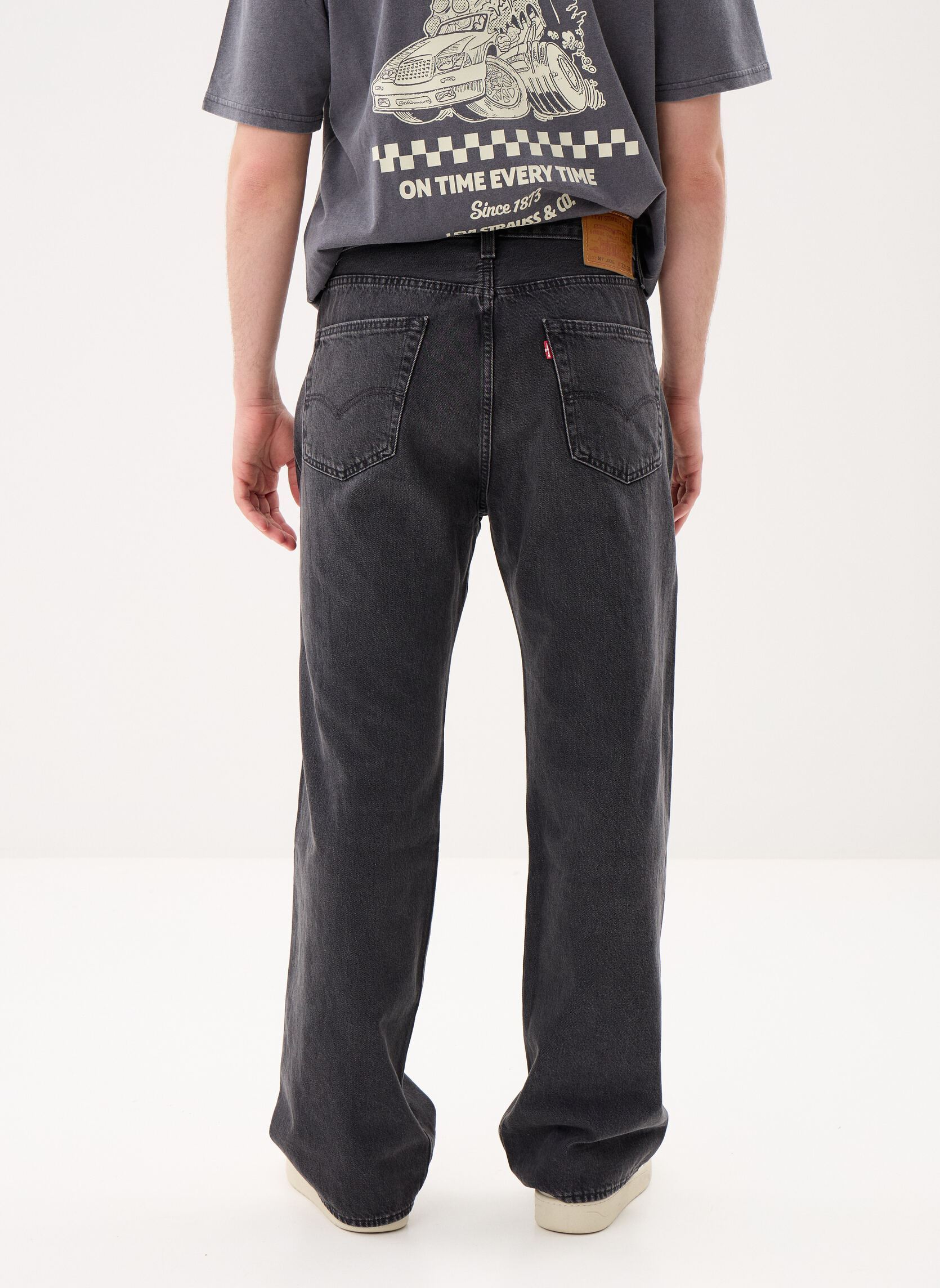 Jeans droit 501 Loose-0057U homme noir Levi's Jeans droit 501 Loose-0057U homme noir BIG WHEELS