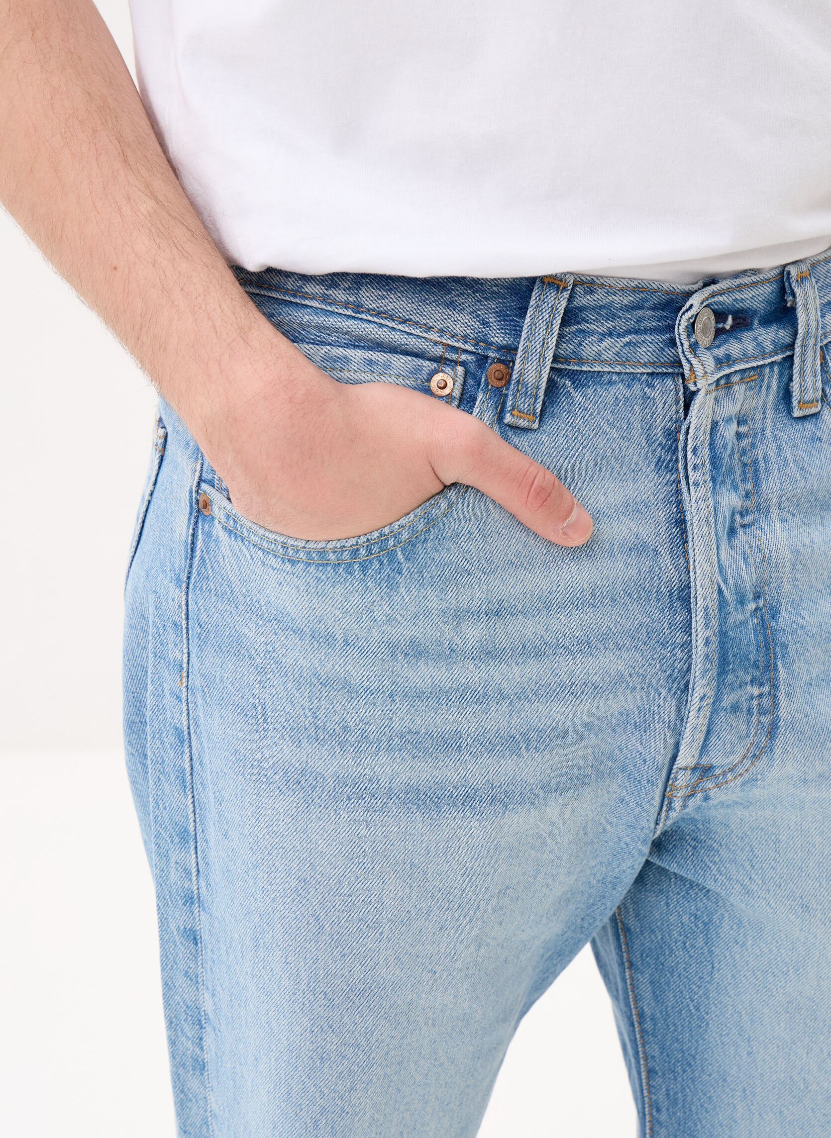 Jeans droit 501 Loose-0057U homme bleu Levi's Jeans droit 501 Loose-0057U homme bleu IN MY BRONCO